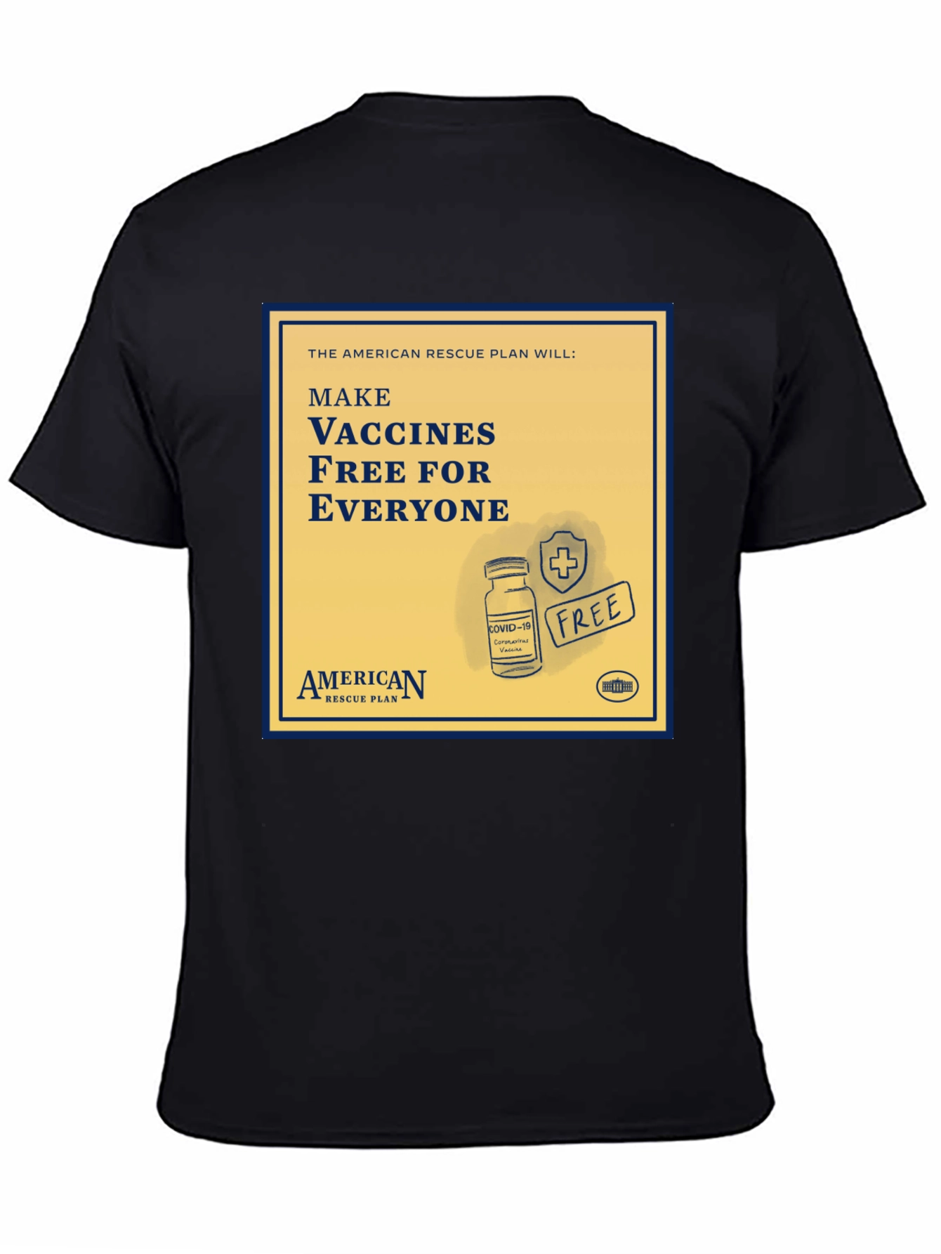 American Rescue Plan T-Shirt - Free Vaccines