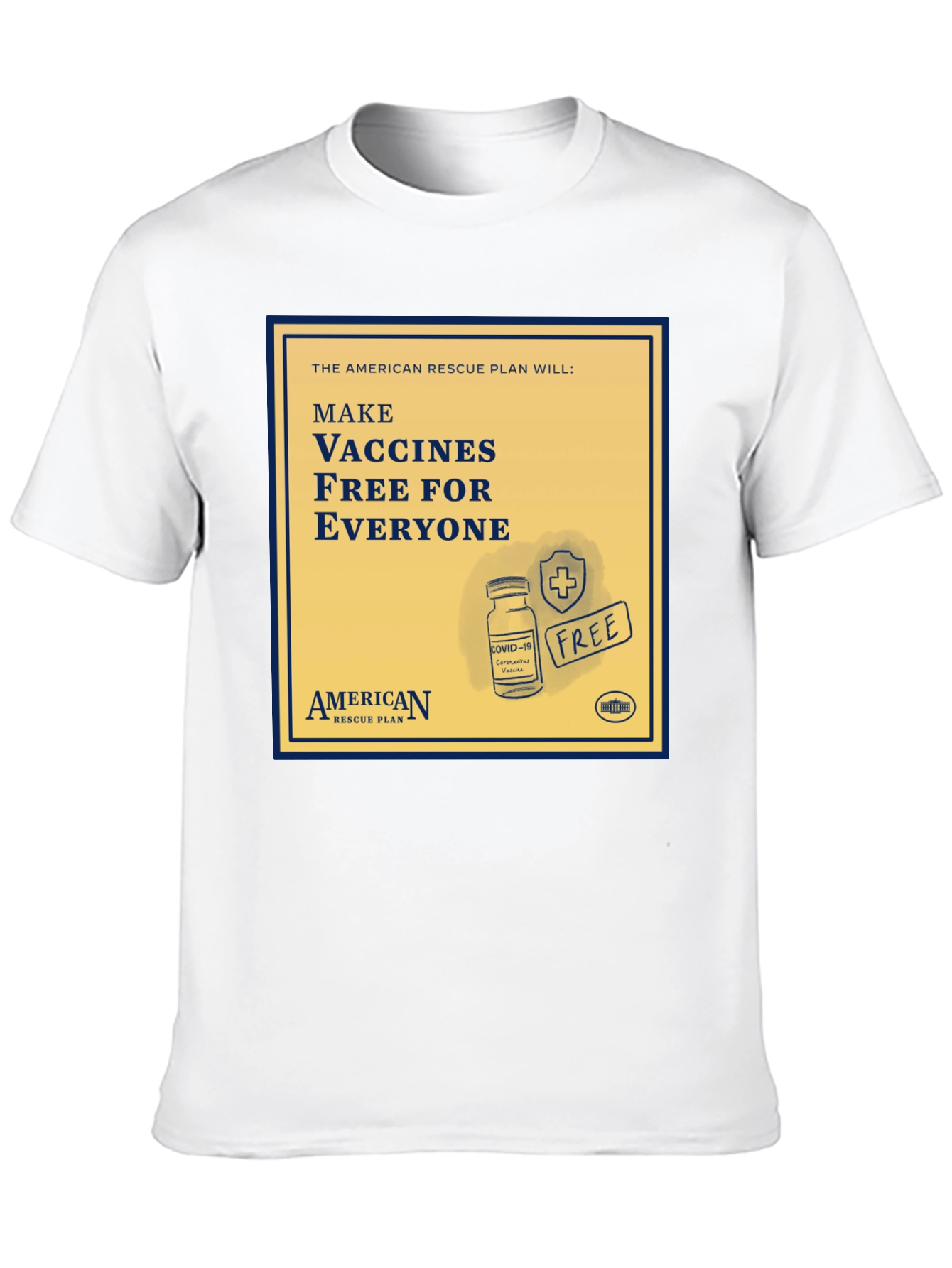 American Rescue Plan T-Shirt - Free Vaccines