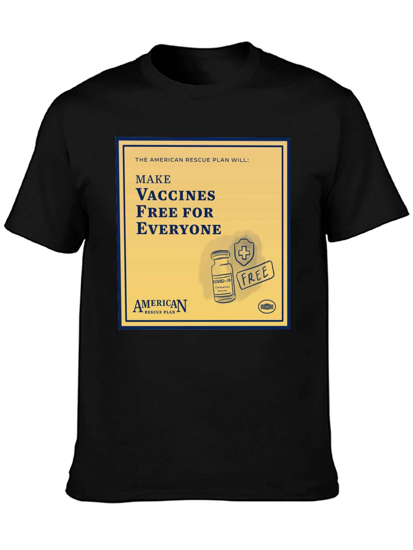 American Rescue Plan T-Shirt - Free Vaccines