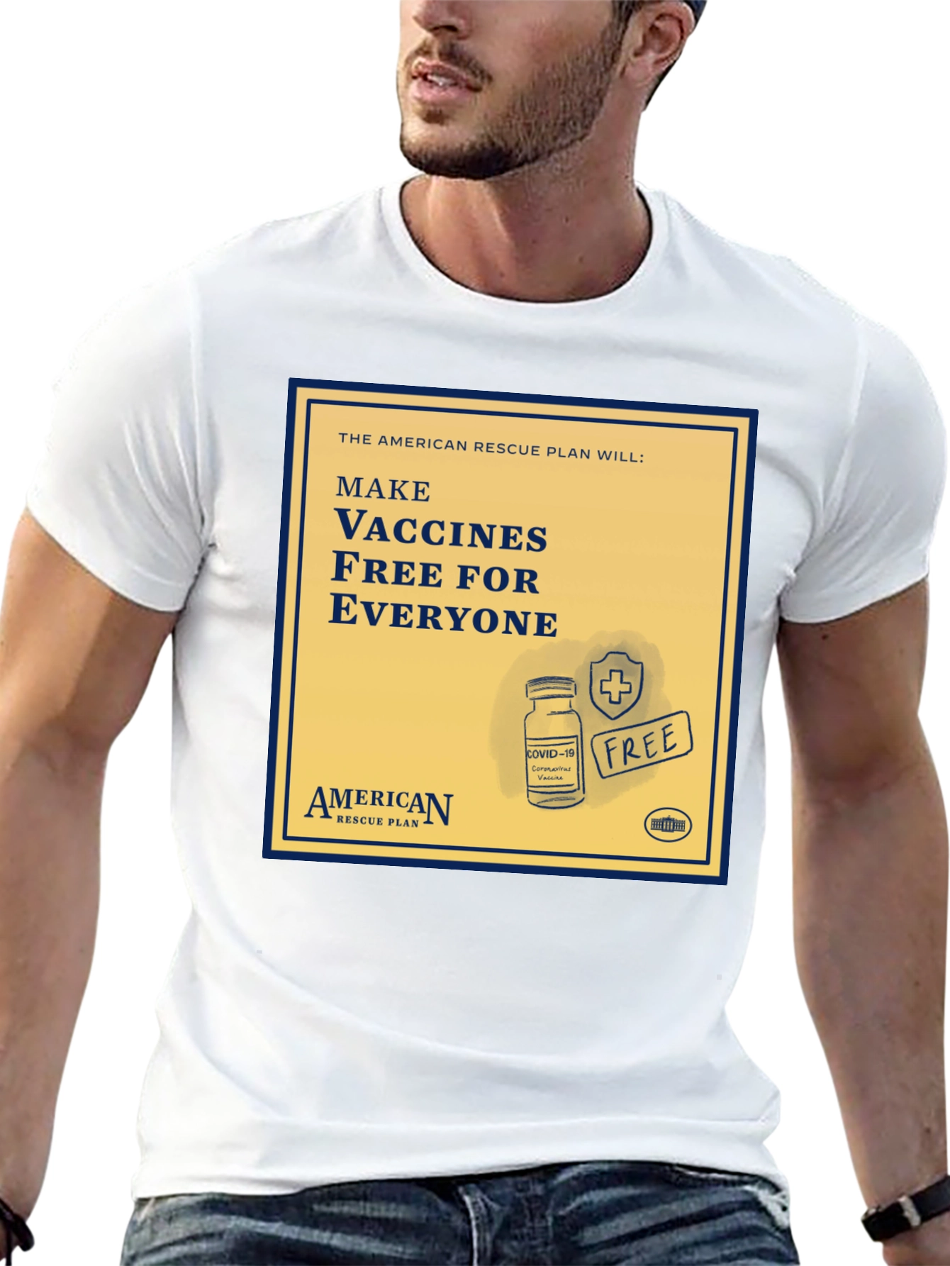 American Rescue Plan T-Shirt - Free Vaccines