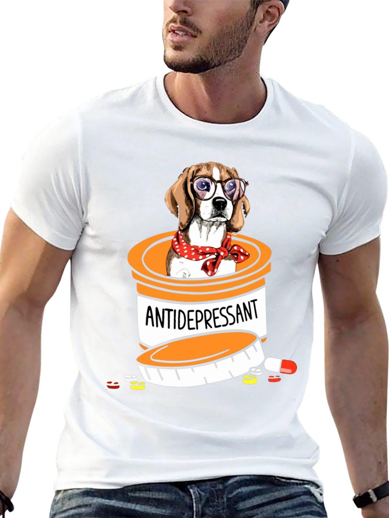 Antidepressant Dog T-Shirt