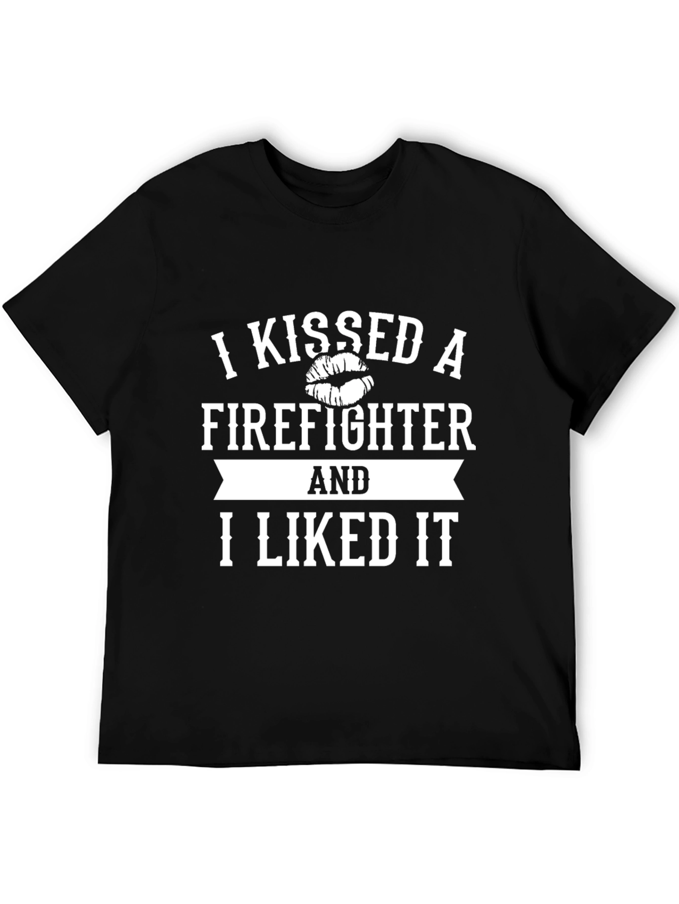 Firefighter Kiss Graphic T-Shirt