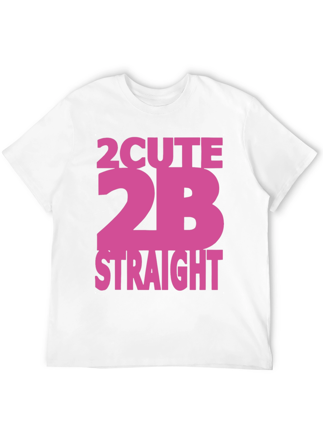 2 Cute 2B Straight Graphic Tee