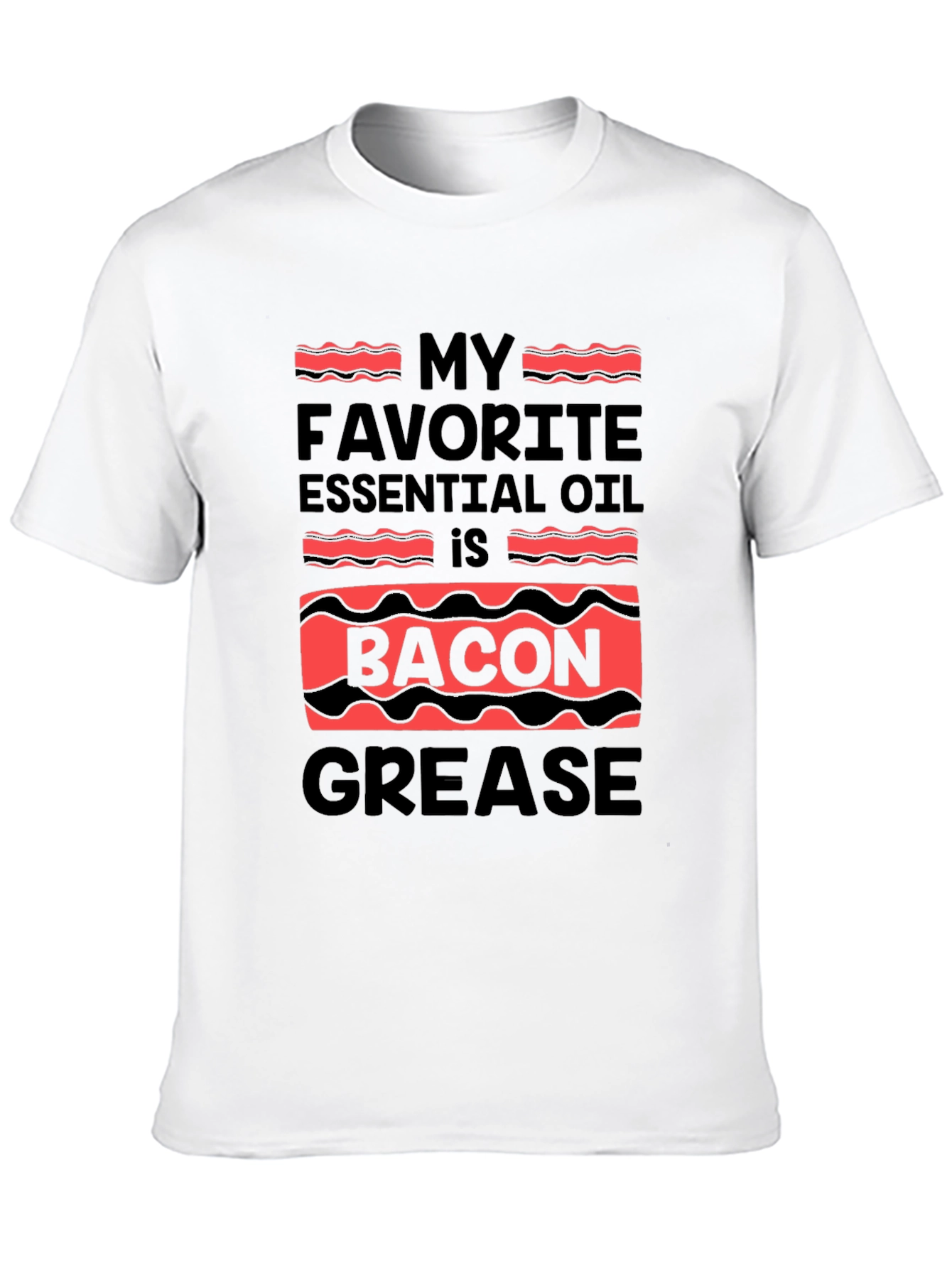 Bacon Grease Essential Oil Funny T-Shirt