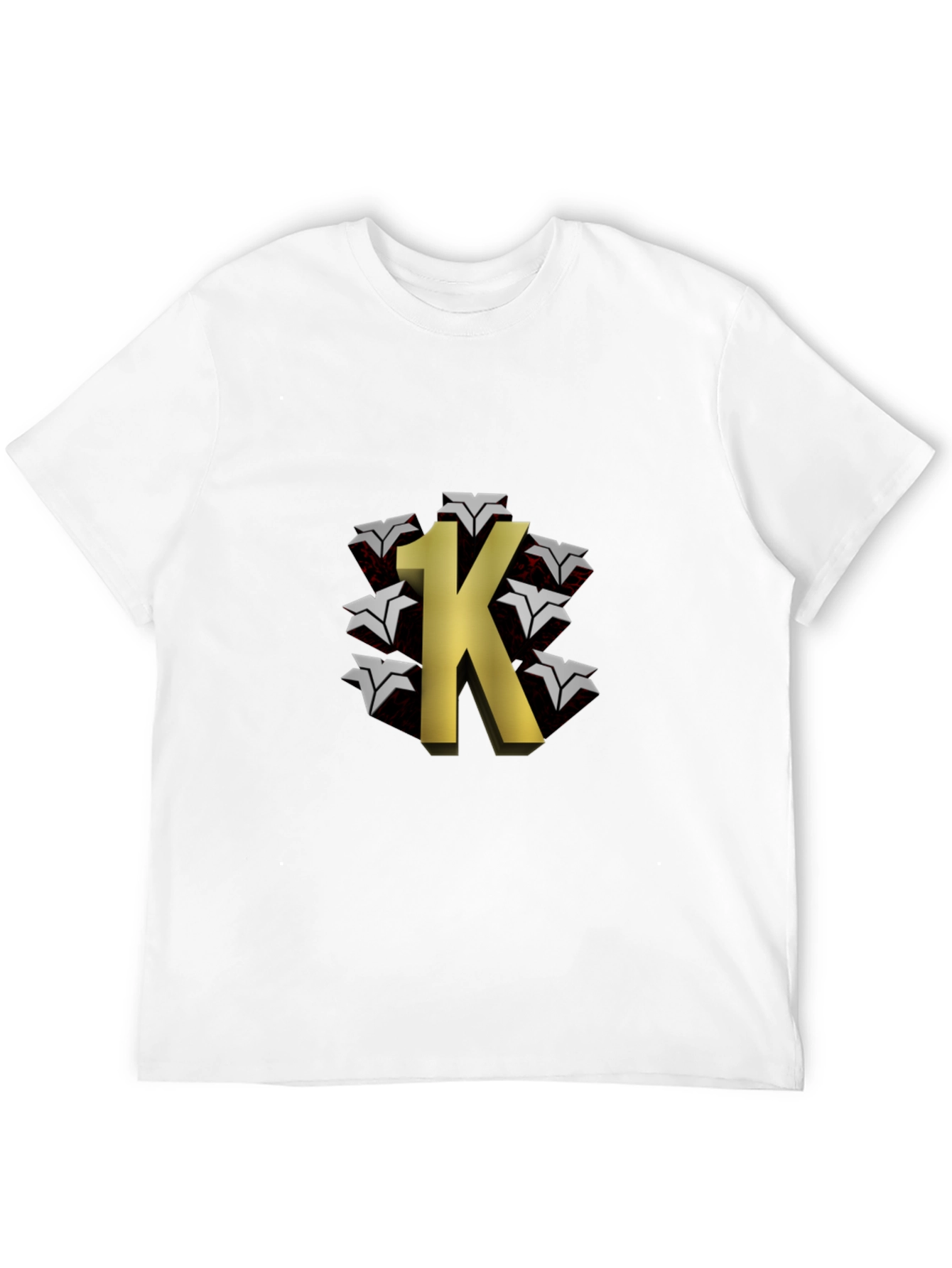 1K Graphic Black T-Shirt