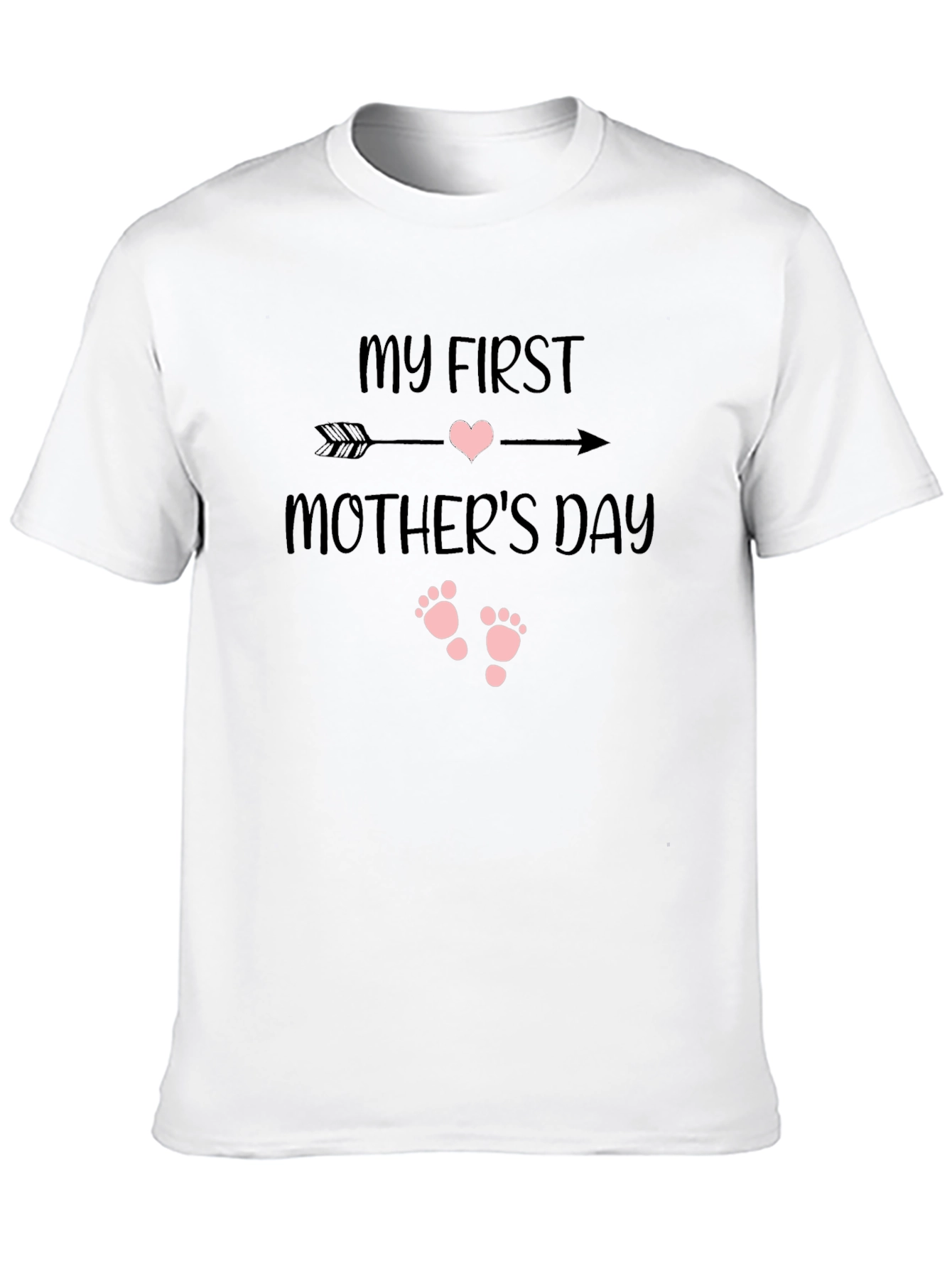 My First Mothers Day Black T-Shirt