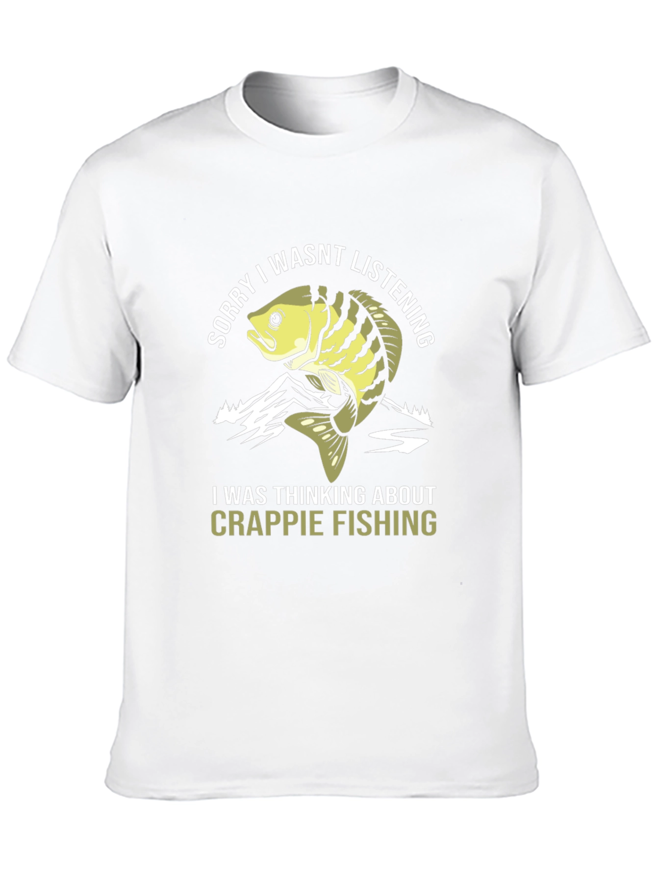 Crappie Fishing T-Shirt - Funny Angler Tee
