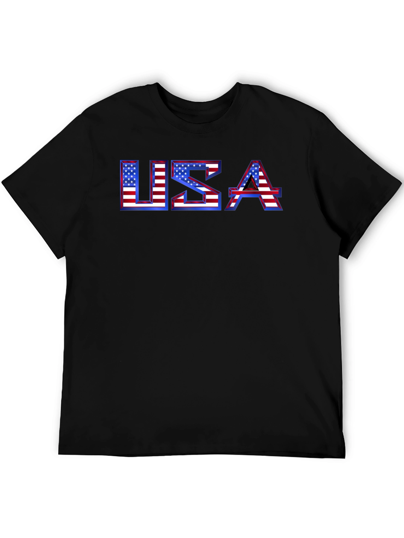 USA Flag T-Shirt - Patriotic Graphic Tee