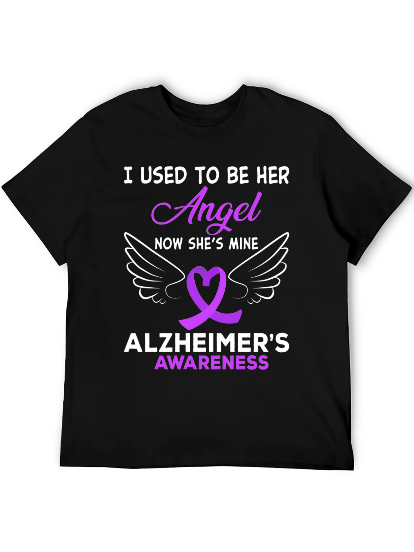 Alzheimers Awareness Angel T-Shirt