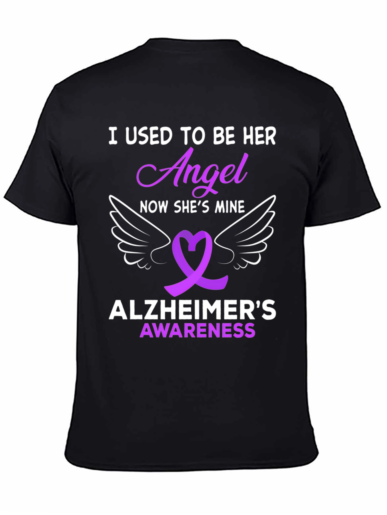 Alzheimers Awareness Angel T-Shirt