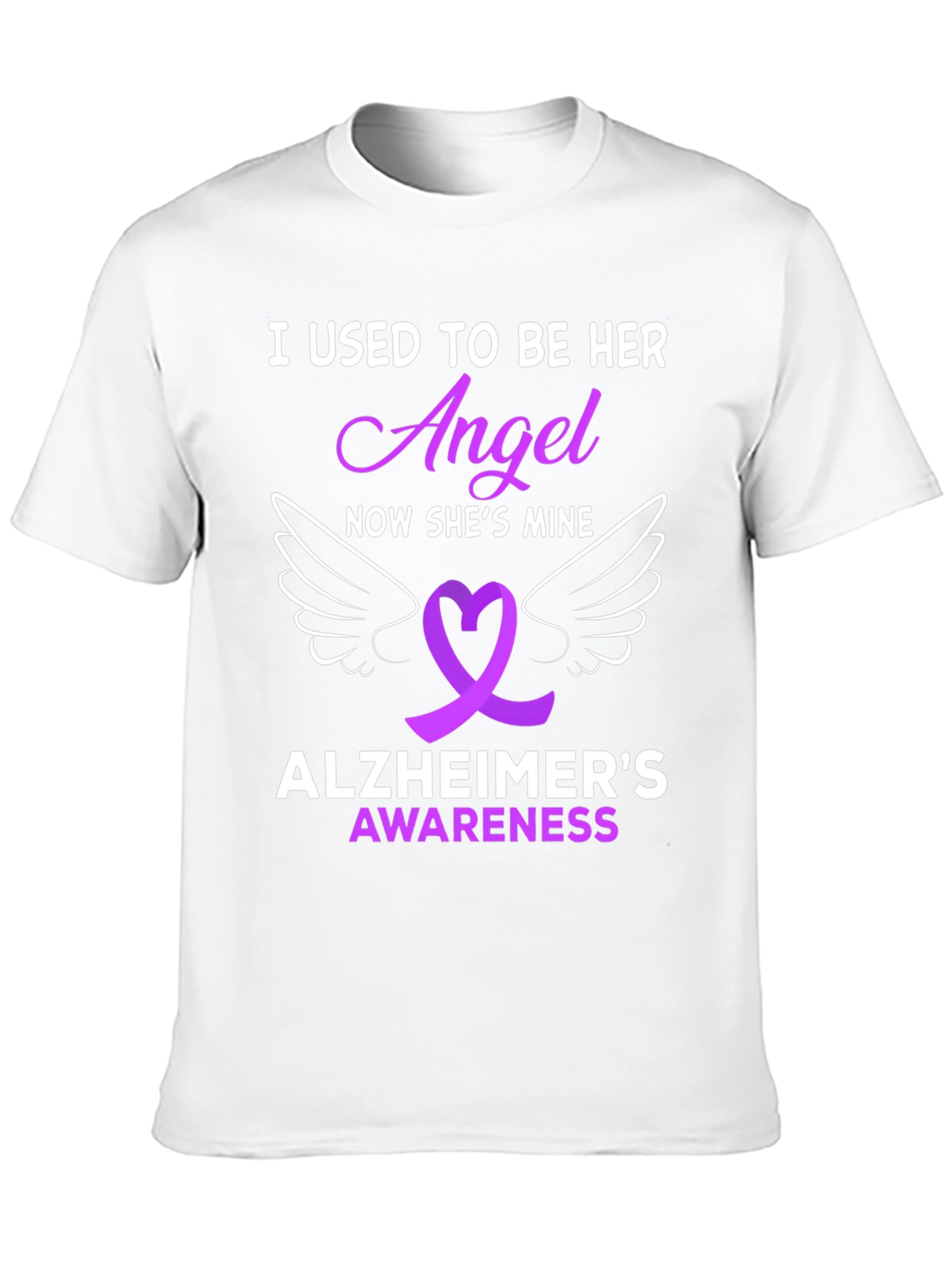 Alzheimers Awareness Angel T-Shirt