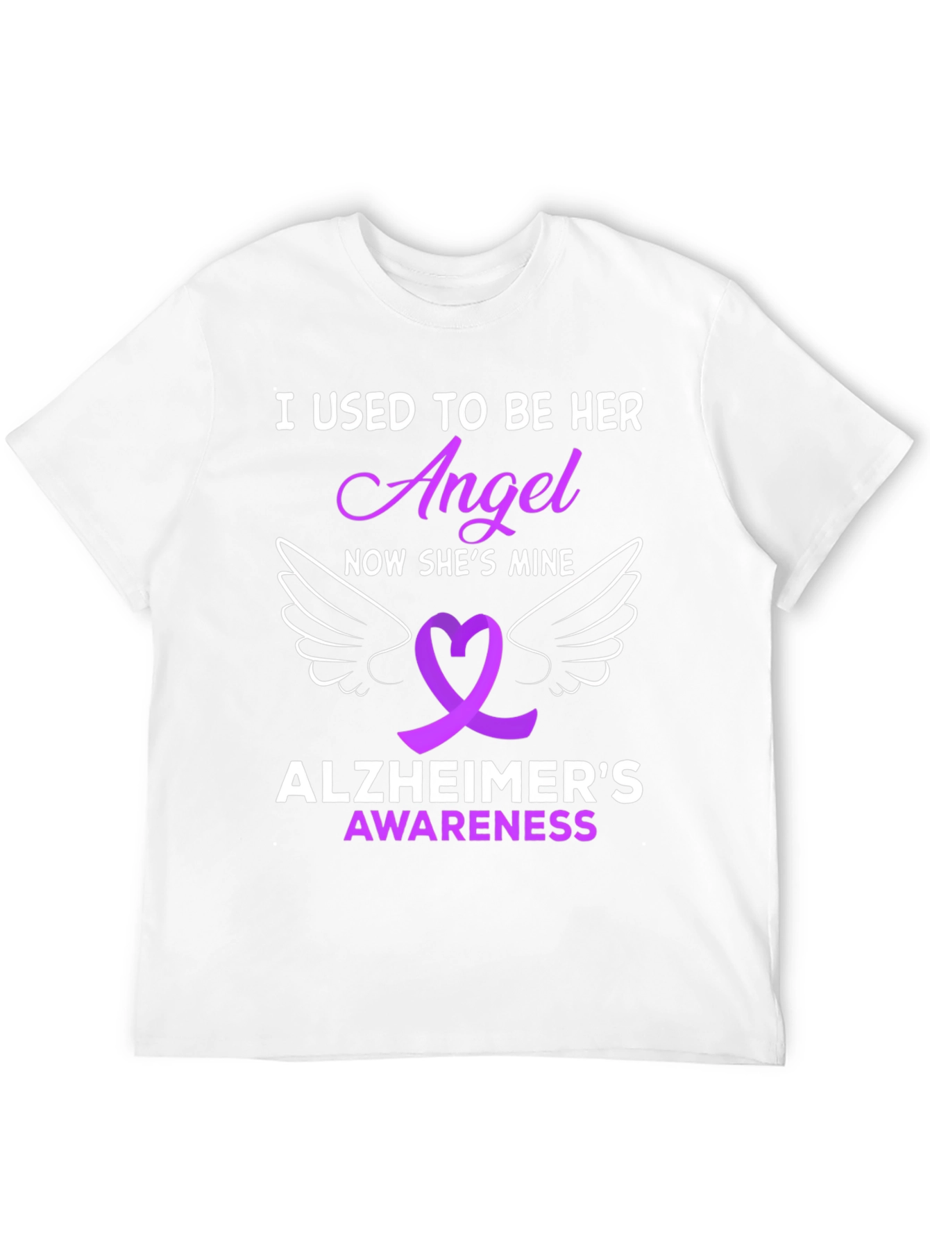 Alzheimers Awareness Angel T-Shirt