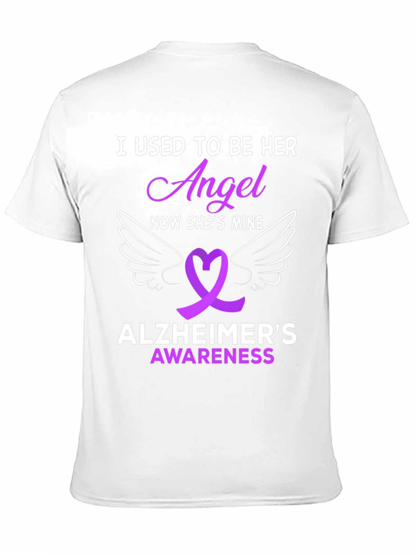 Alzheimers Awareness Angel T-Shirt