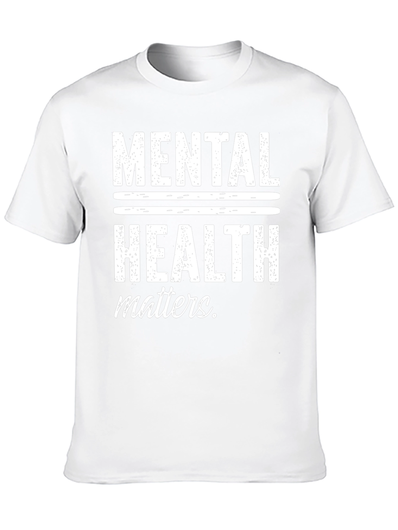 Mental Health Matters Graphic T-Shirt - Black