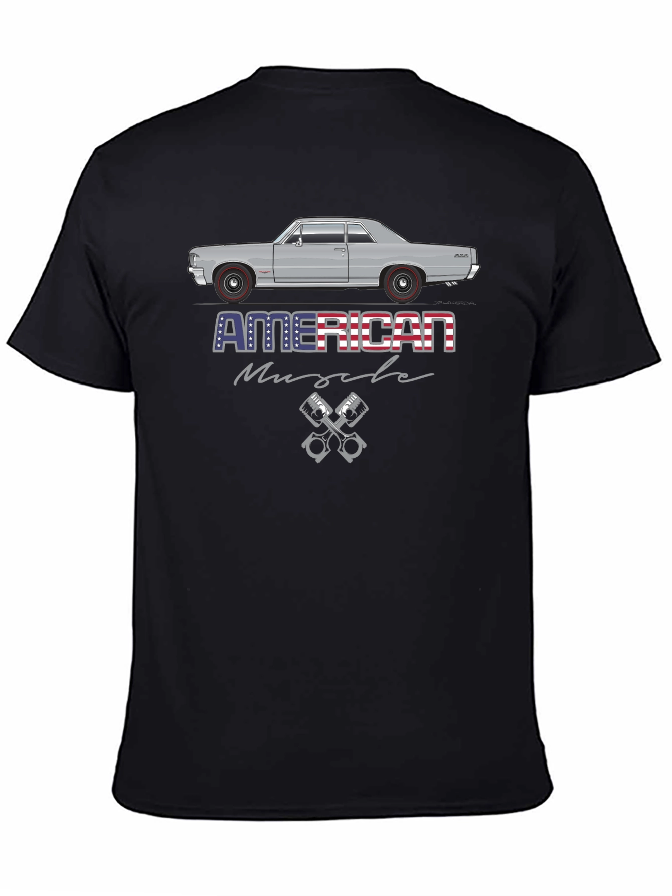 American Muscle Car Graphic T-Shirt