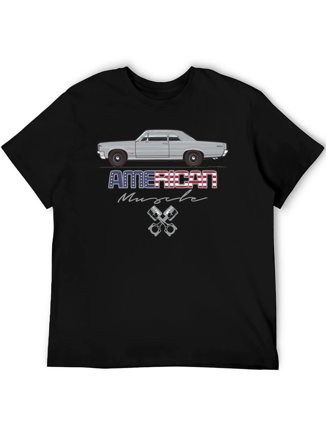 American Muscle Car Graphic T-Shirt