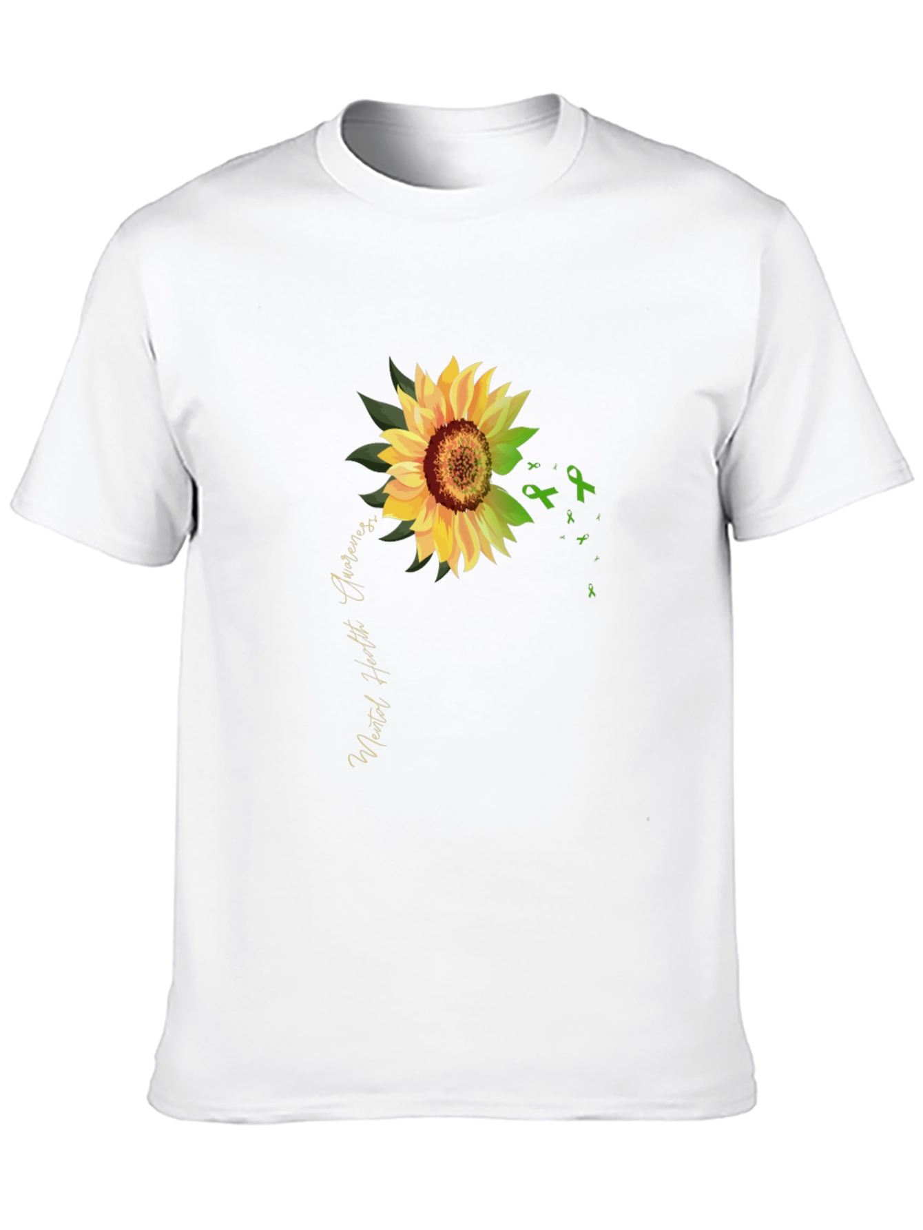 Mental Health Awareness Sunflower T-Shirt