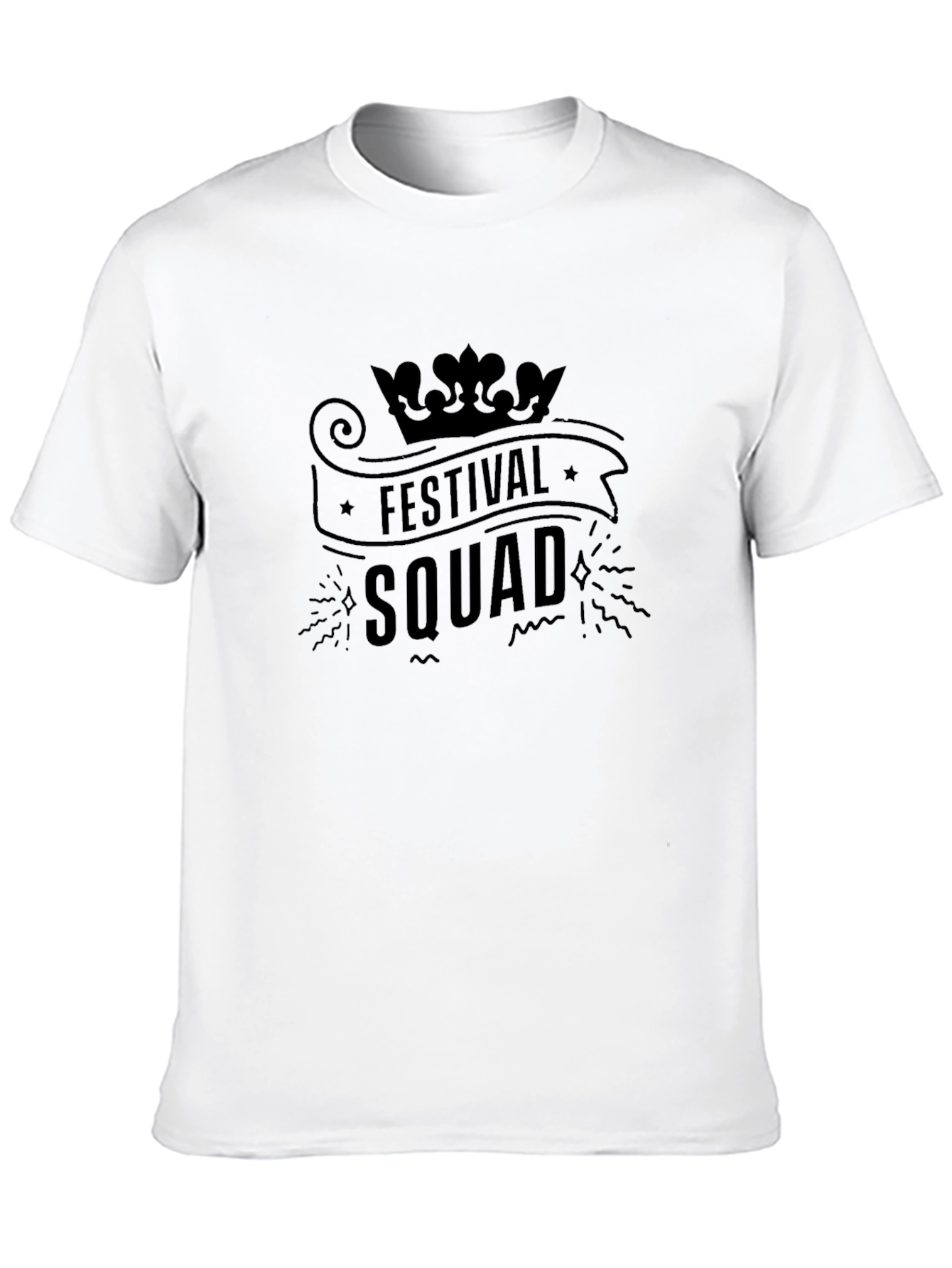 Festival Squad Black T-Shirt
