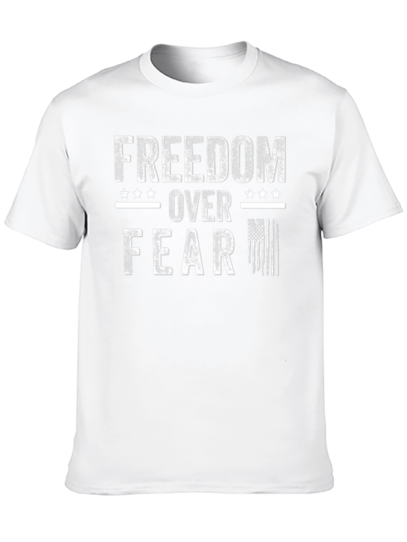 Freedom Over Fear Patriotic T-Shirt