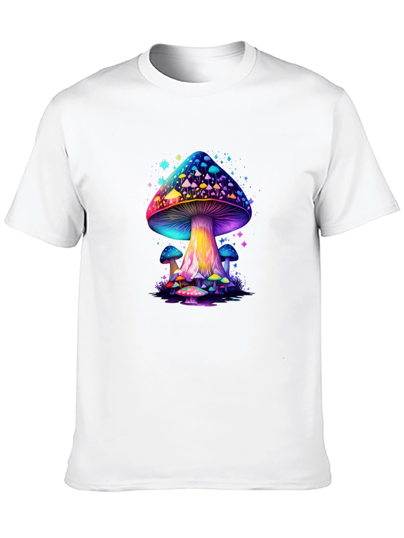 Psychedelic Mushroom Graphic T-Shirt