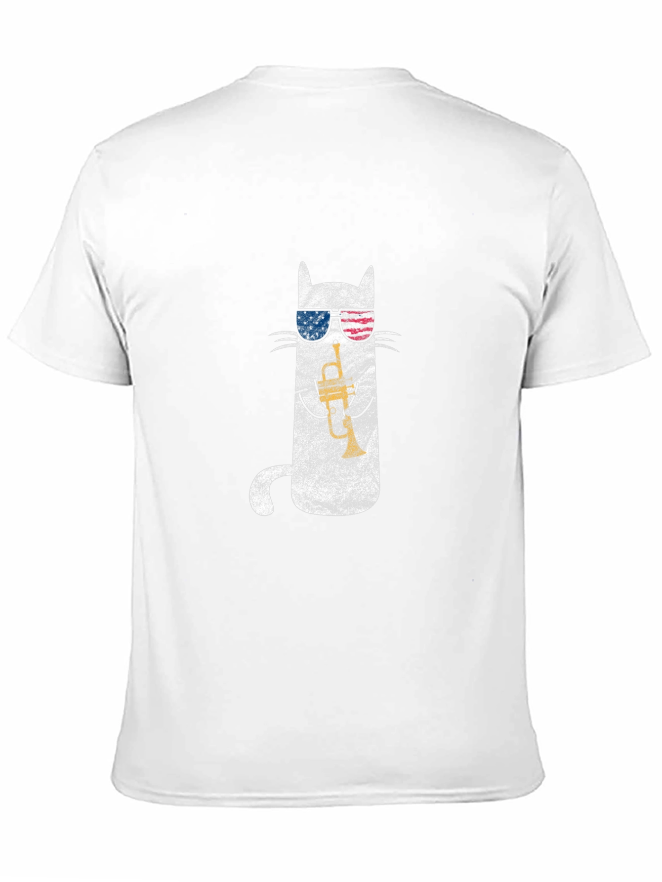 American Cat Saxophone T-Shirt