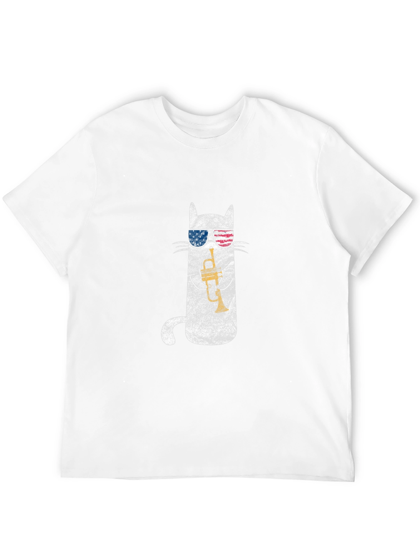 American Cat Saxophone T-Shirt