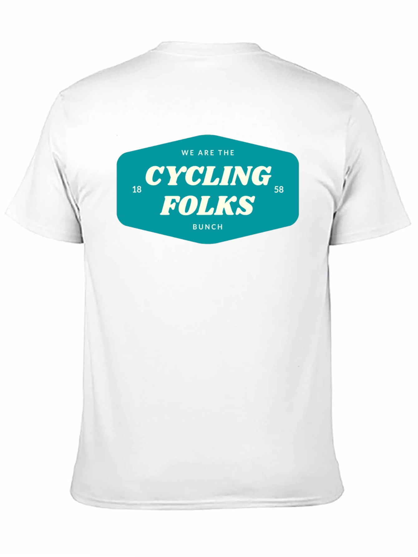 Cycling Folks T-Shirt - Retro Bike Bunch Tee