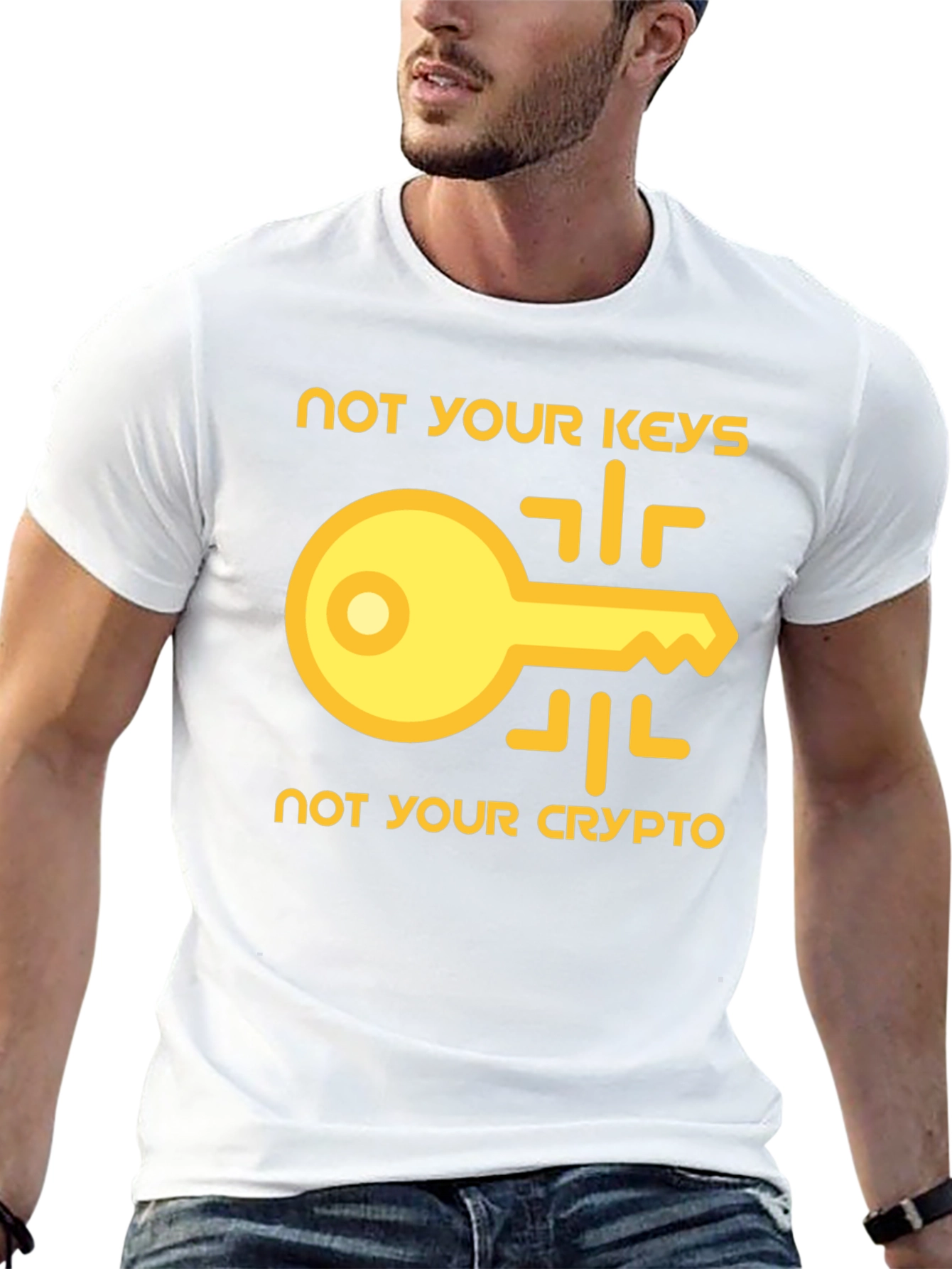Not Your Keys Not Your Crypto T-Shirt