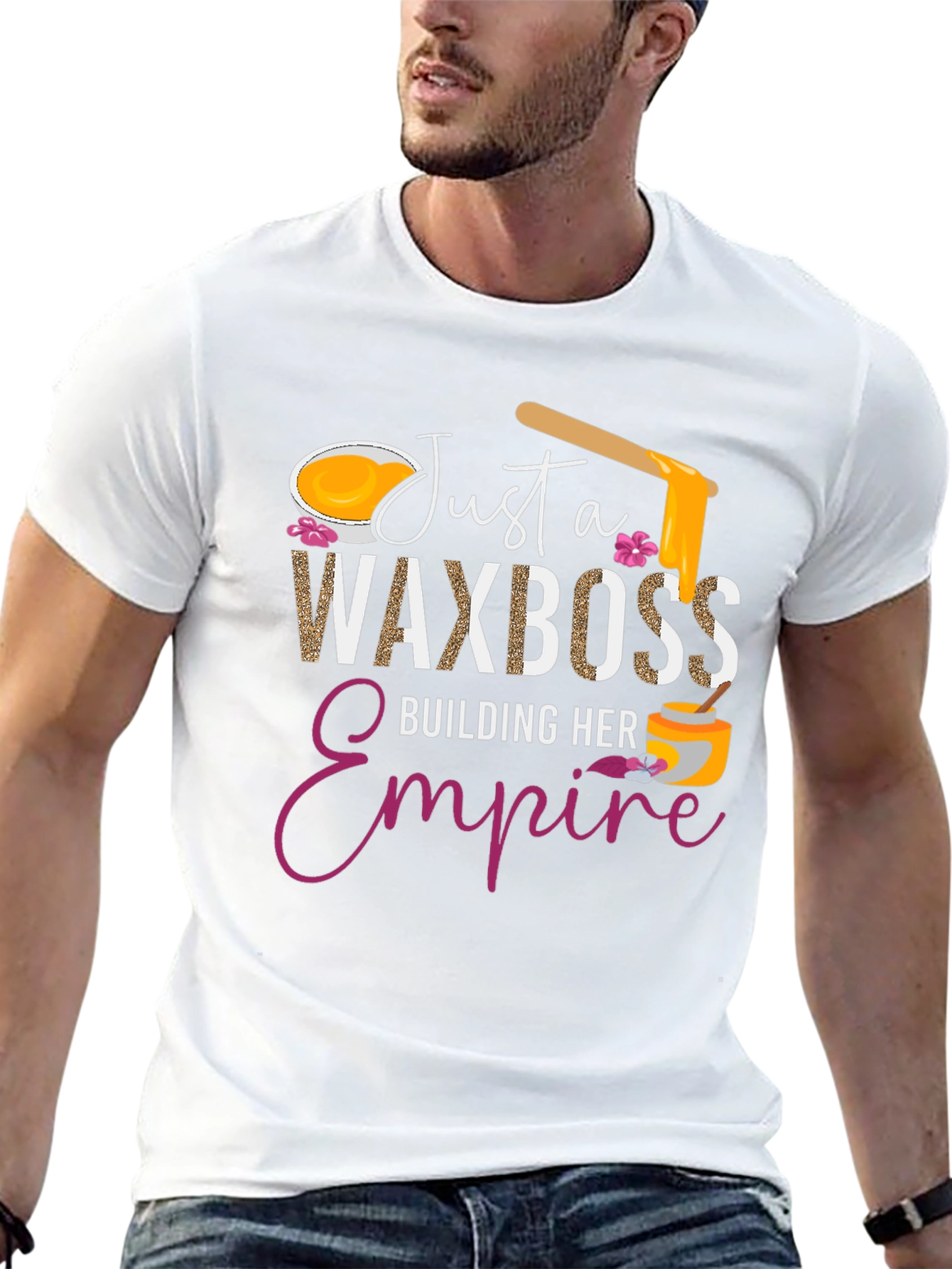 Just a Wax Boss T-Shirt - Building Her Empire