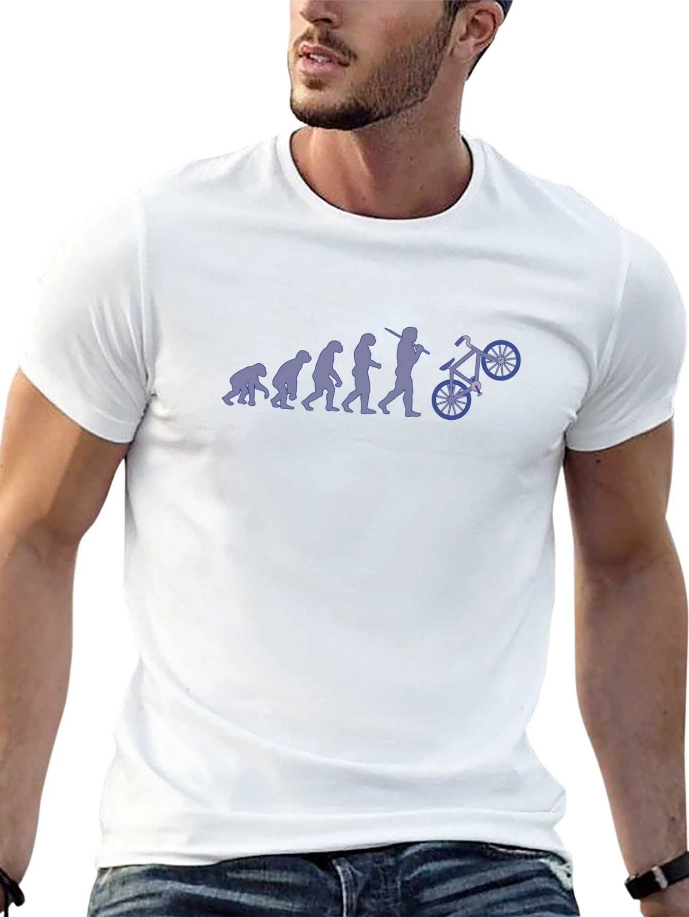 Evolution of the Cyclist T-Shirt
