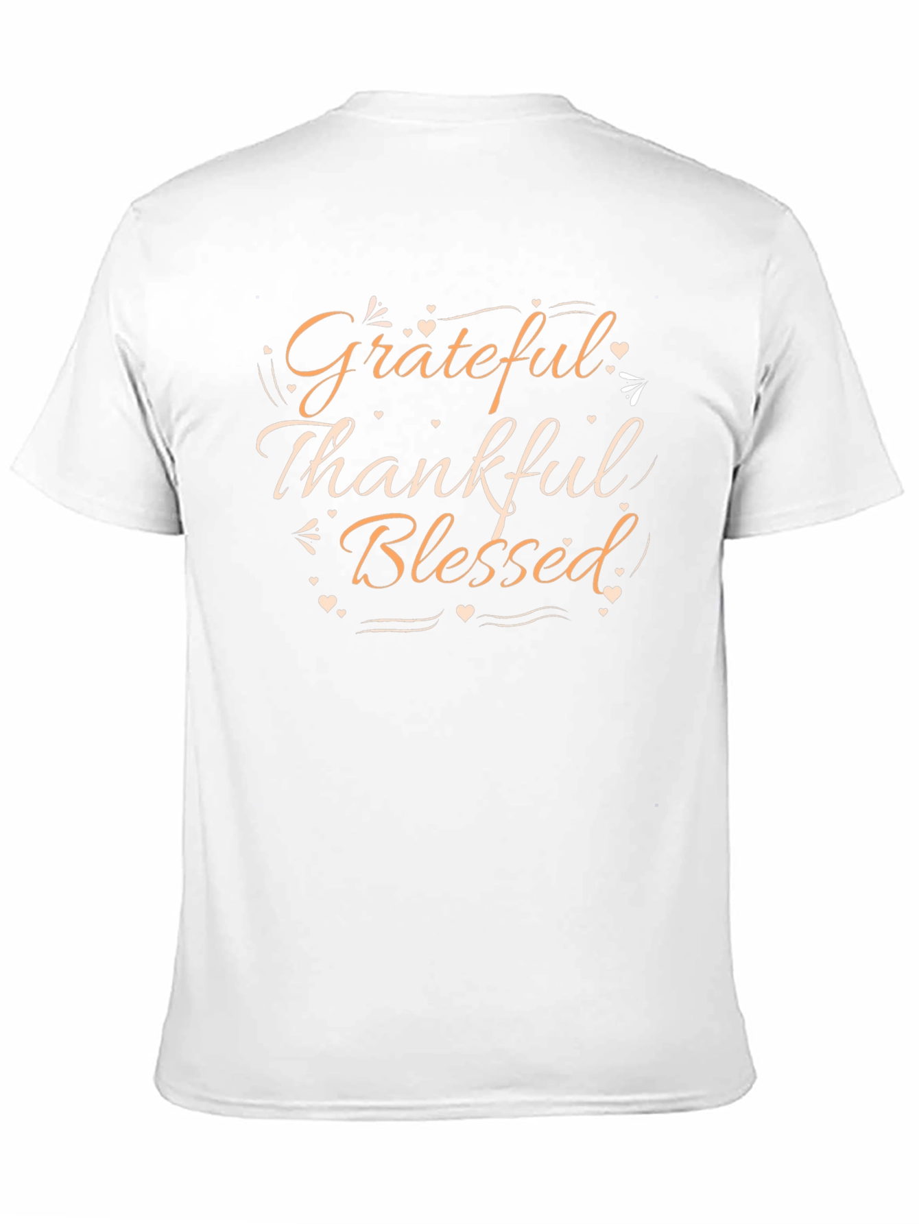 Grateful Thankful Blessed Graphic Tee