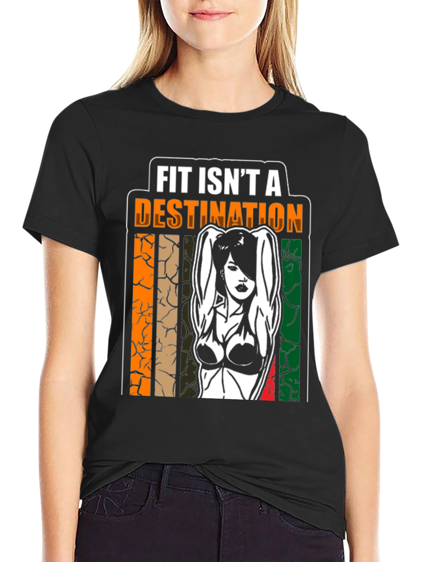 Fit Isnt A Destination Graphic Tee