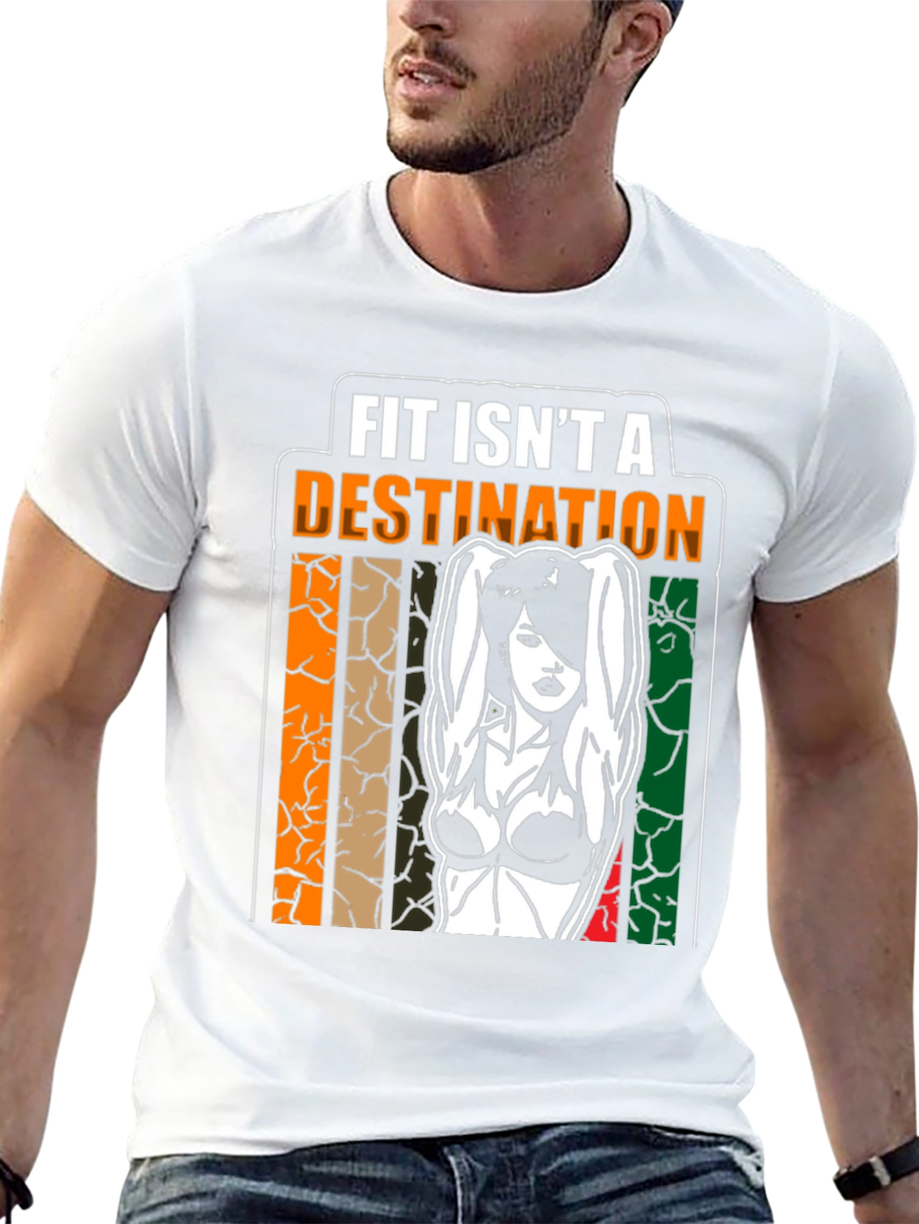 Fit Isnt A Destination Graphic Tee