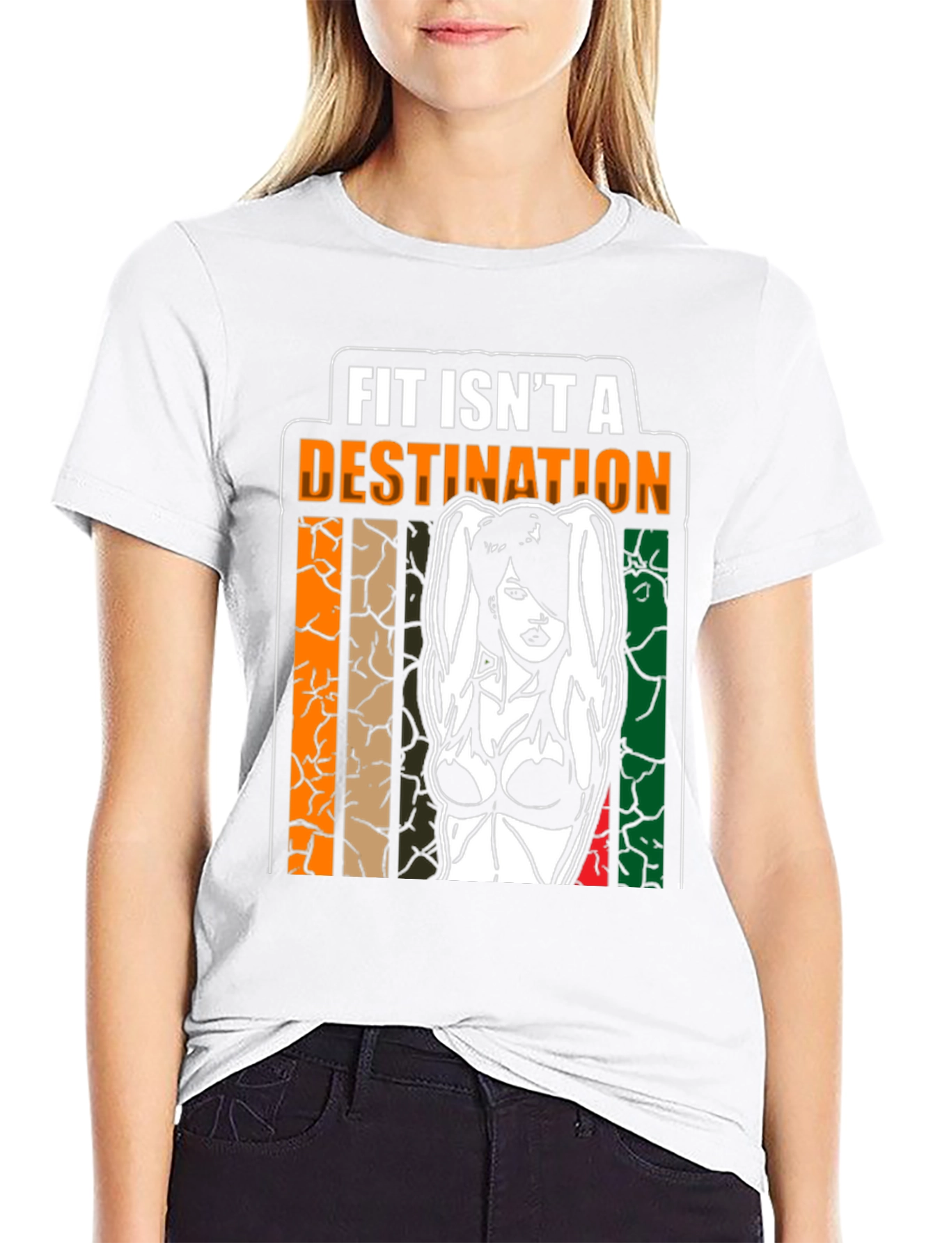 Fit Isnt A Destination Graphic Tee
