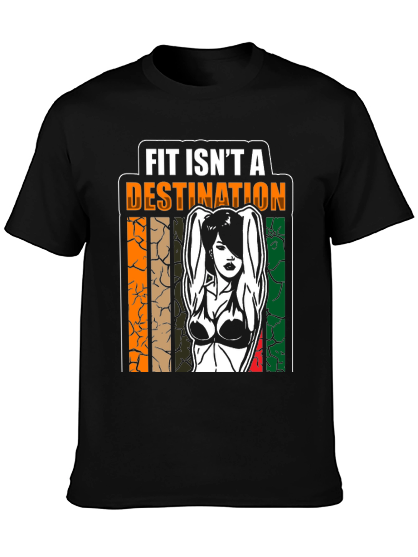 Fit Isnt A Destination Graphic Tee