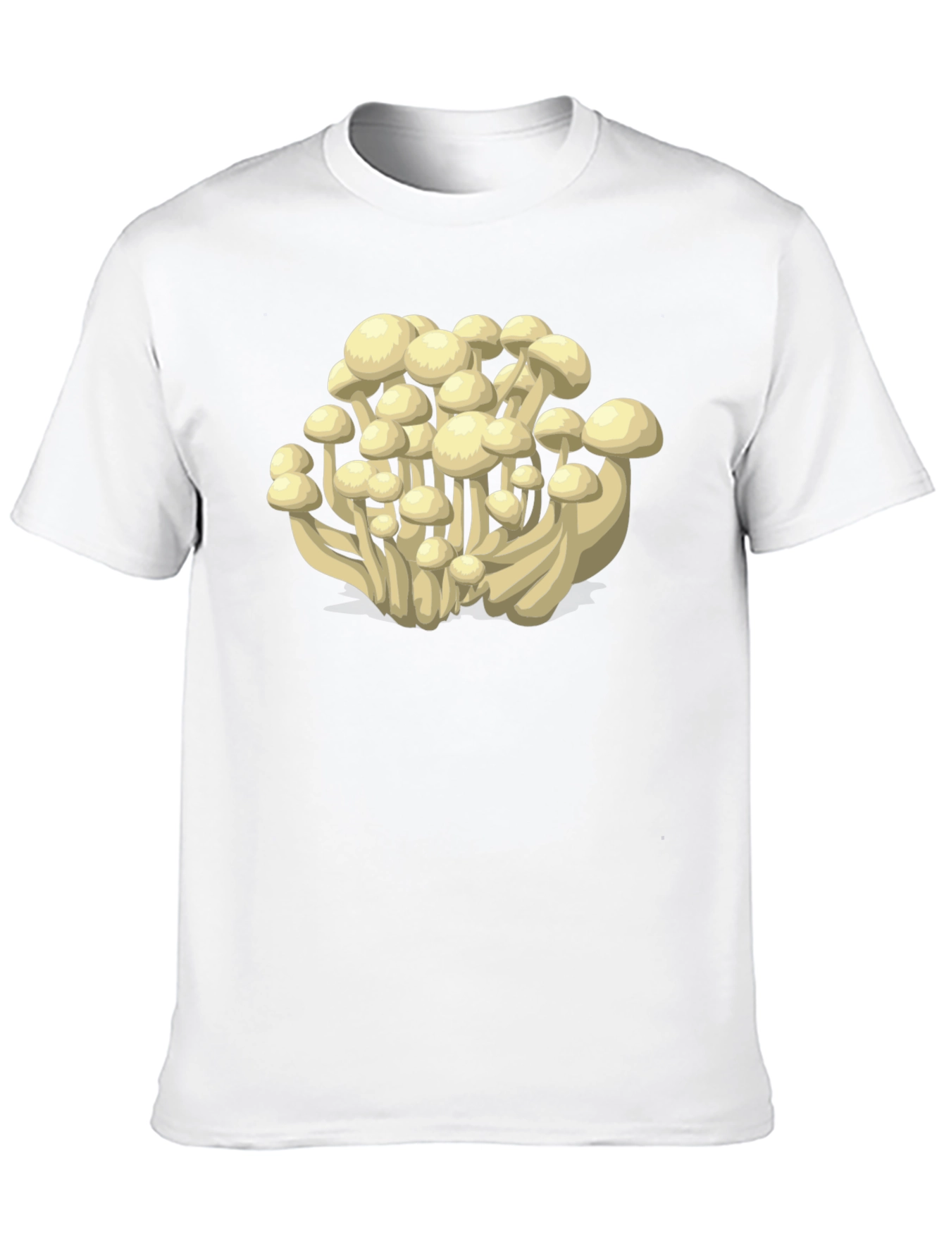 Mushroom Print T-Shirt - Funky Fungi Fashion