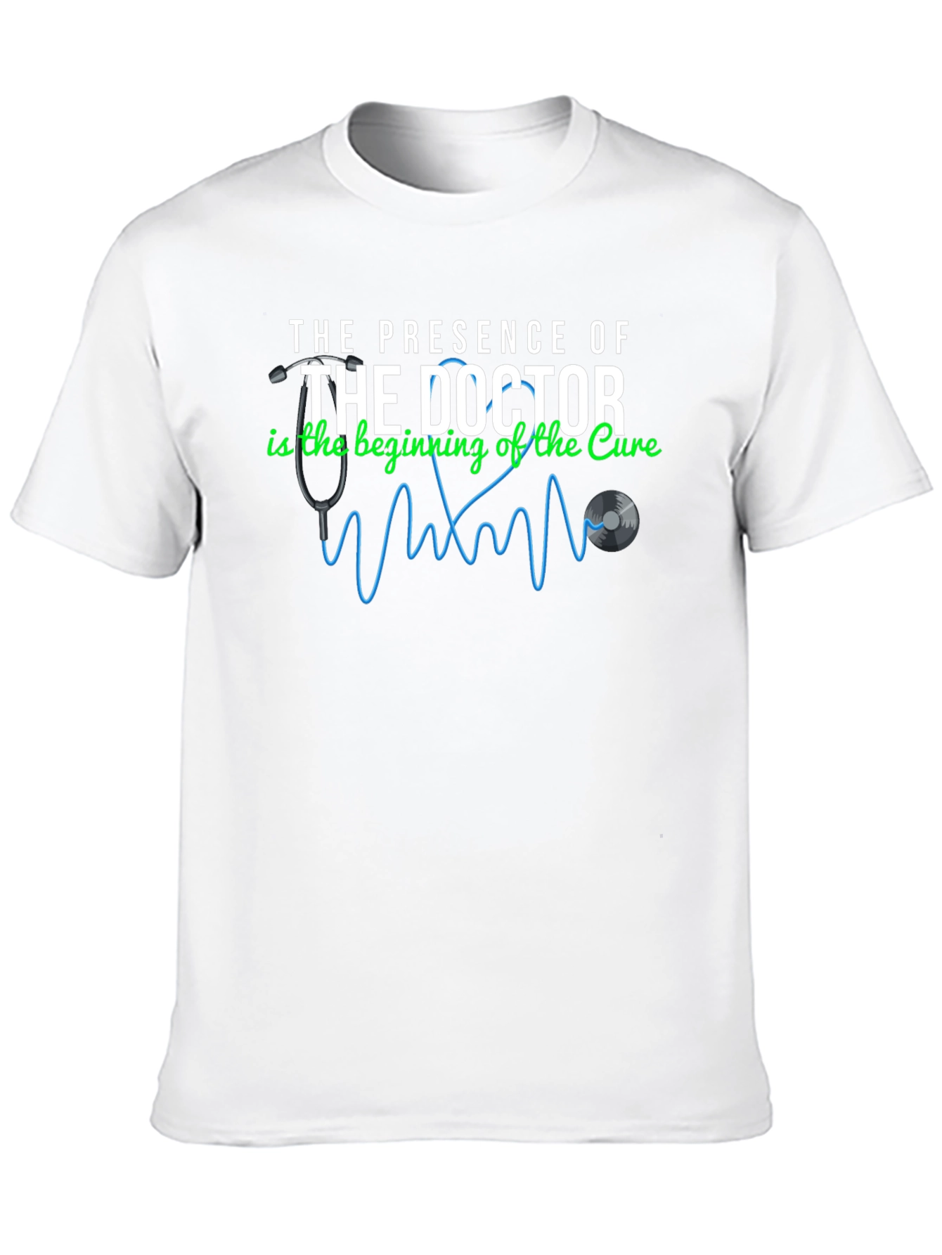 The Doctor Is The Cure Graphic T-Shirt