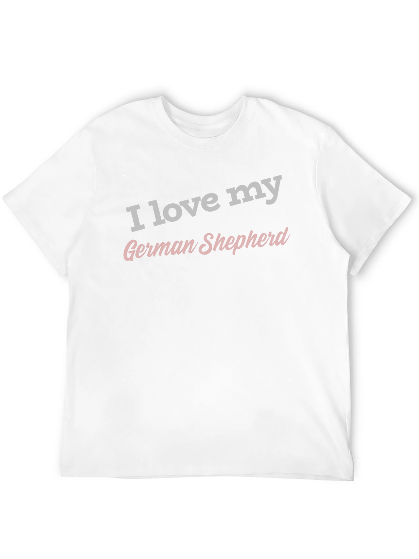 I Love My German Shepherd T-Shirt
