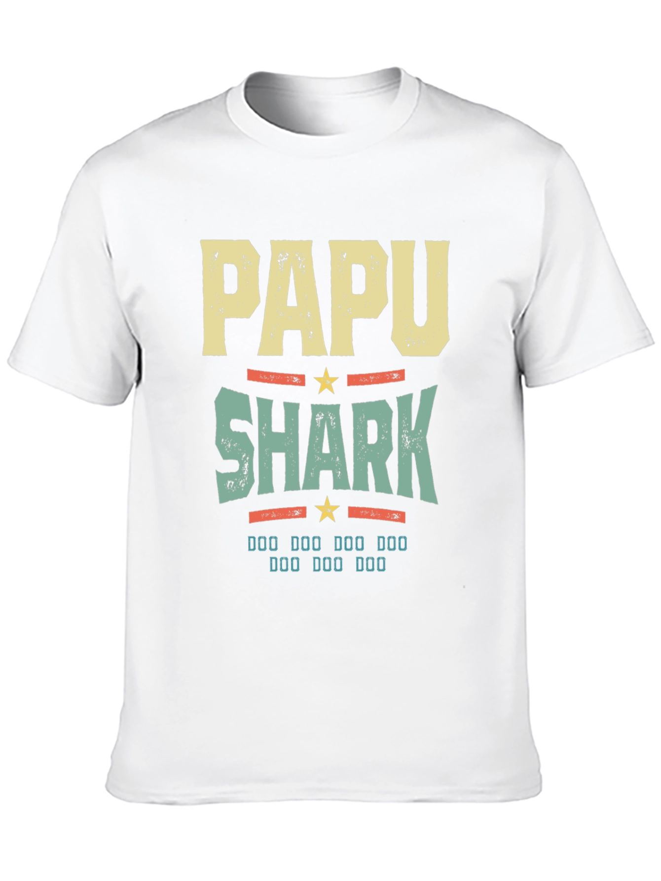 PAPA SHARK T-Shirt - Fun Dad Tee