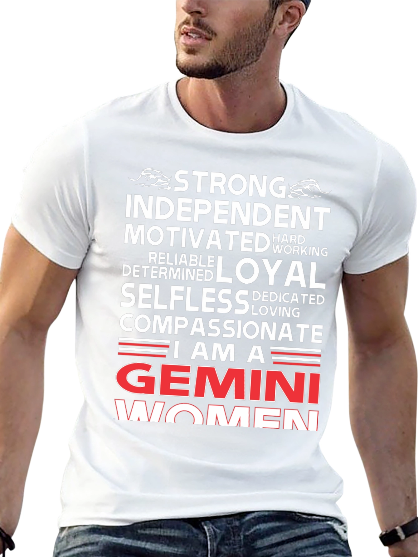 Gemini Womens Zodiac Sign T-Shirt