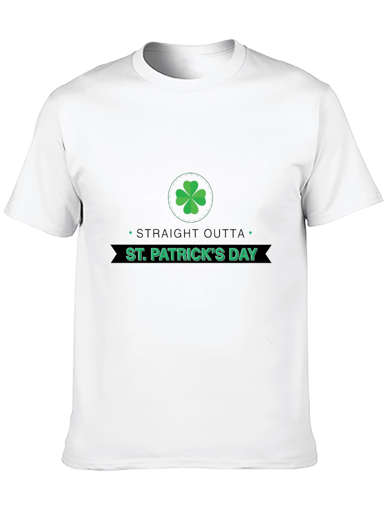 St. Patricks Day T-Shirt - Straight Outta Luck!