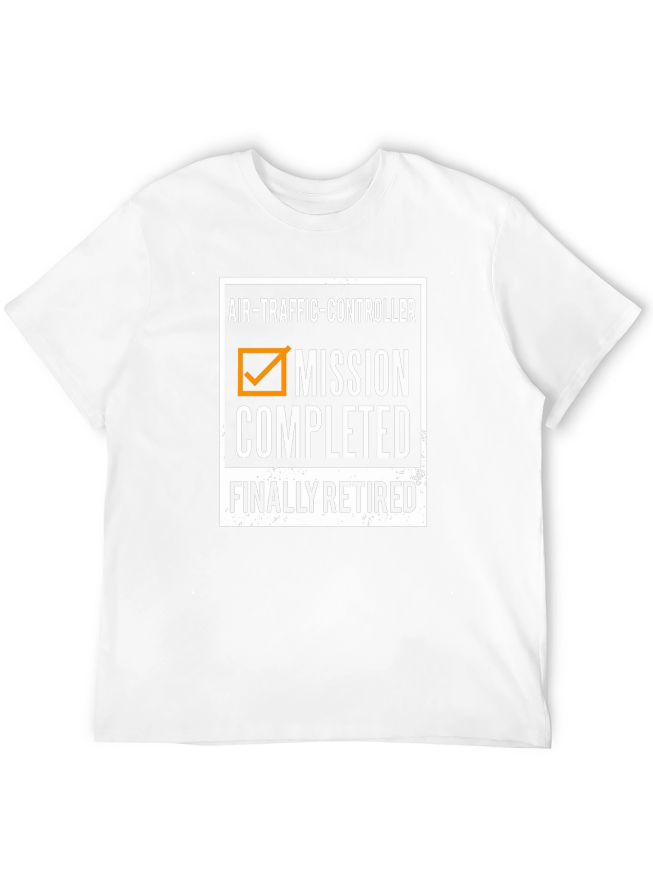 Air Traffic Controller Retired T-Shirt Mission Completed
