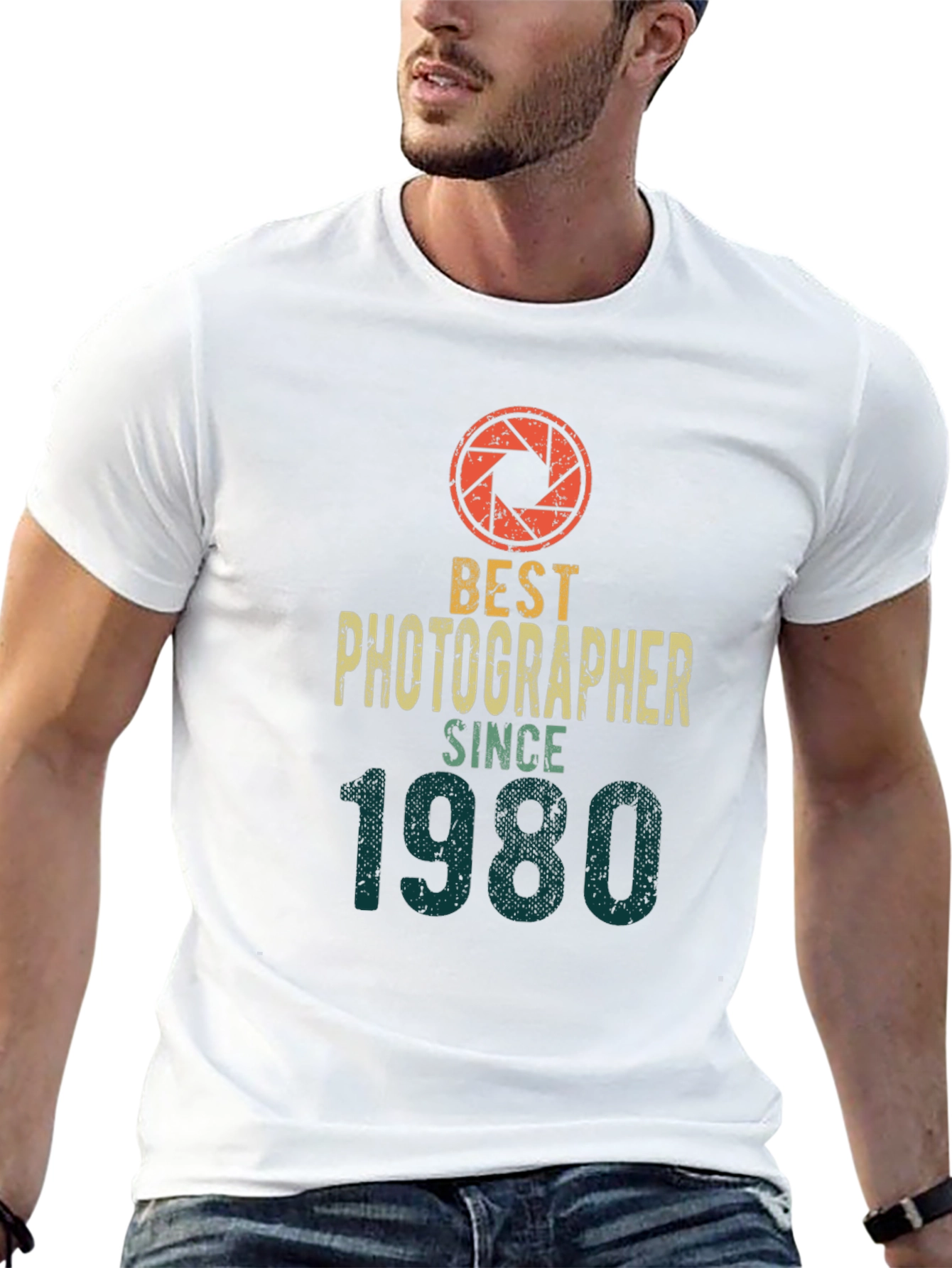 Best Photographer Since 1980 Black Graphic T-Shirt