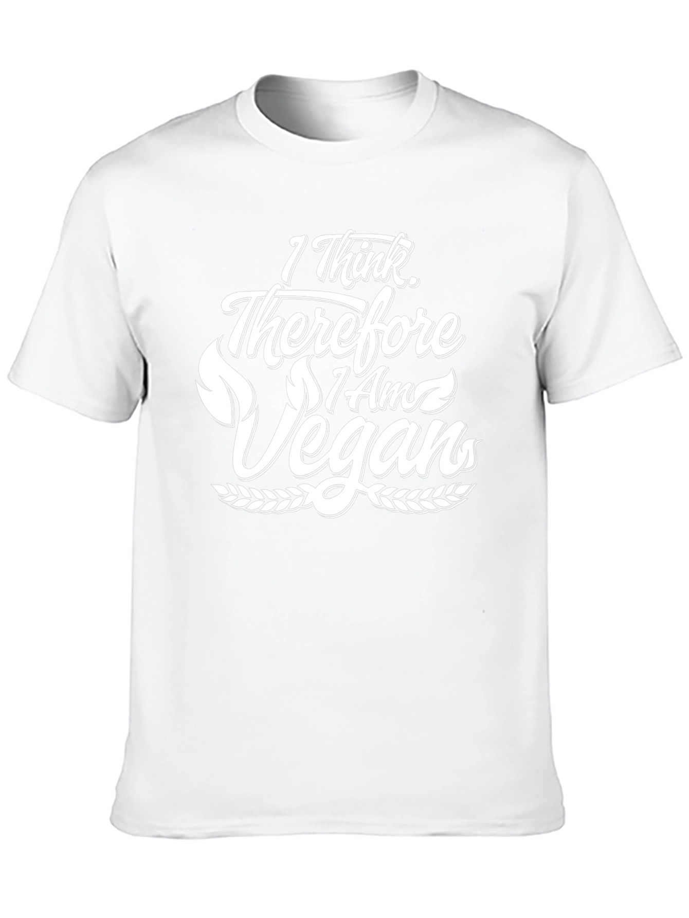 I Think Therefore I Am Vegan T-Shirt