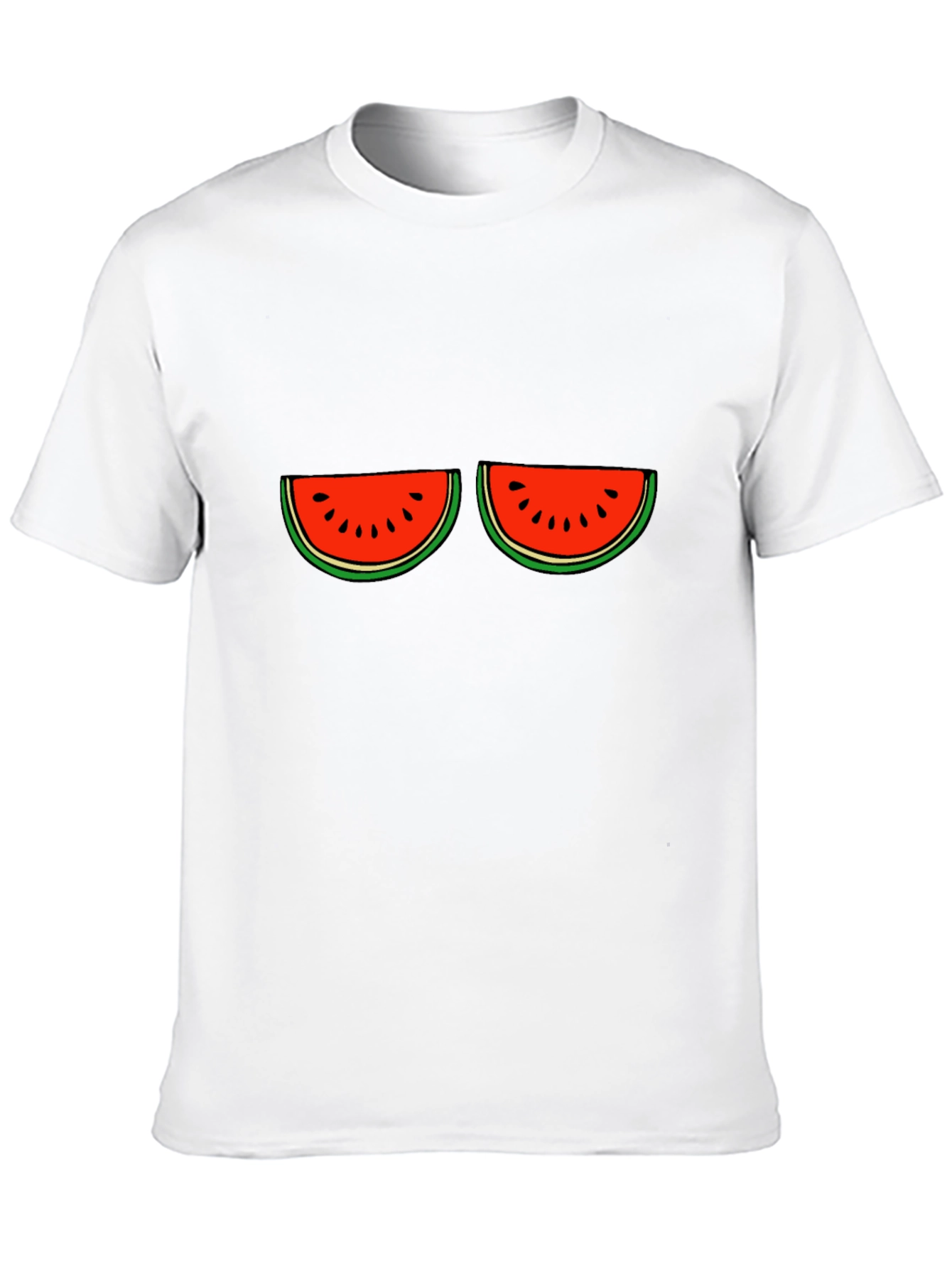 Funny Watermelon Graphic T-Shirt - Summer Vibes