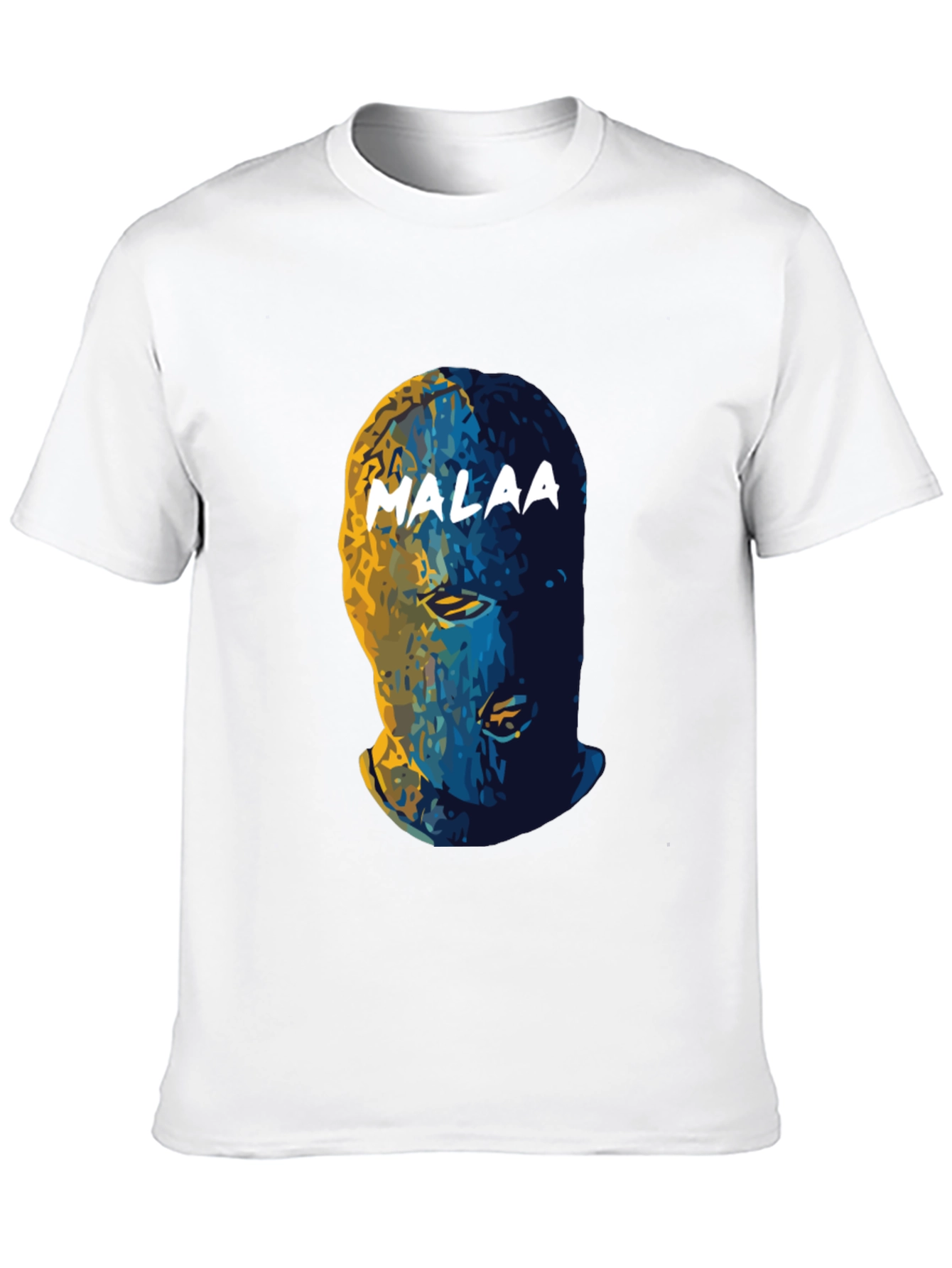 Malaa Mask Graphic Tee - Mens Black T-Shirt