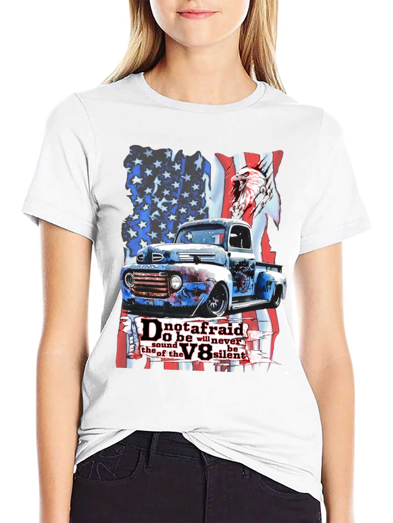 American Pride Truck T-Shirt - V8 Sound