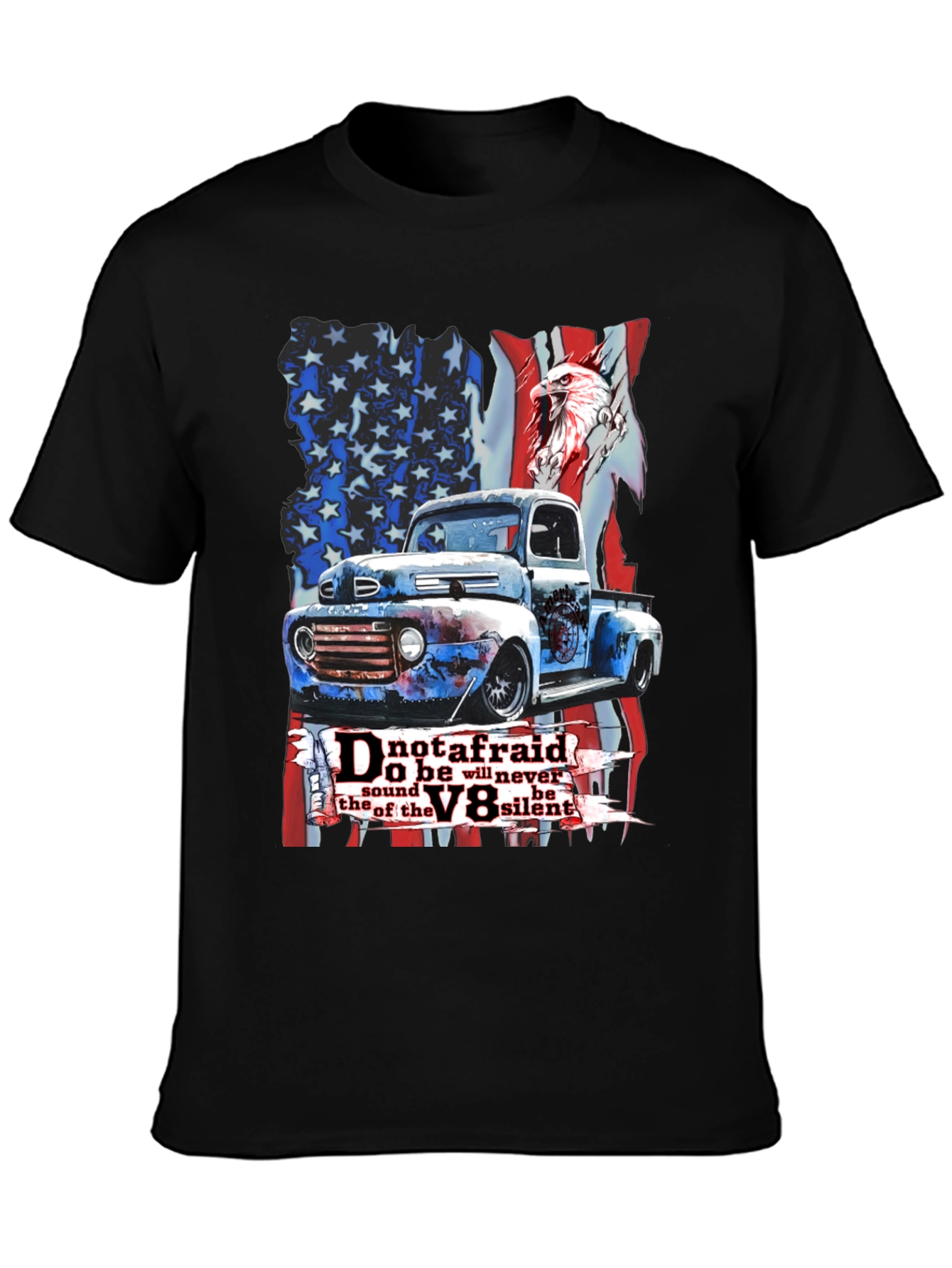 American Pride Truck T-Shirt - V8 Sound