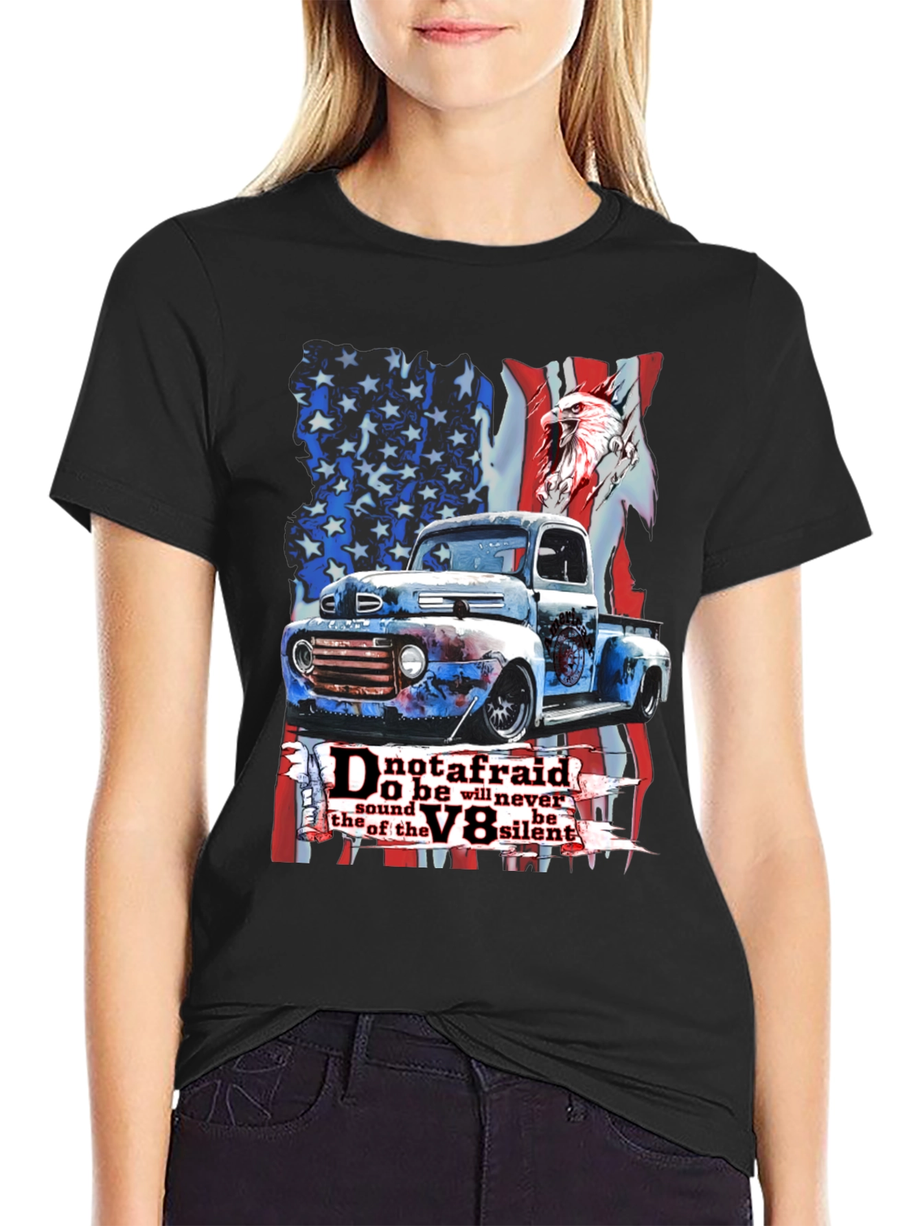 American Pride Truck T-Shirt - V8 Sound