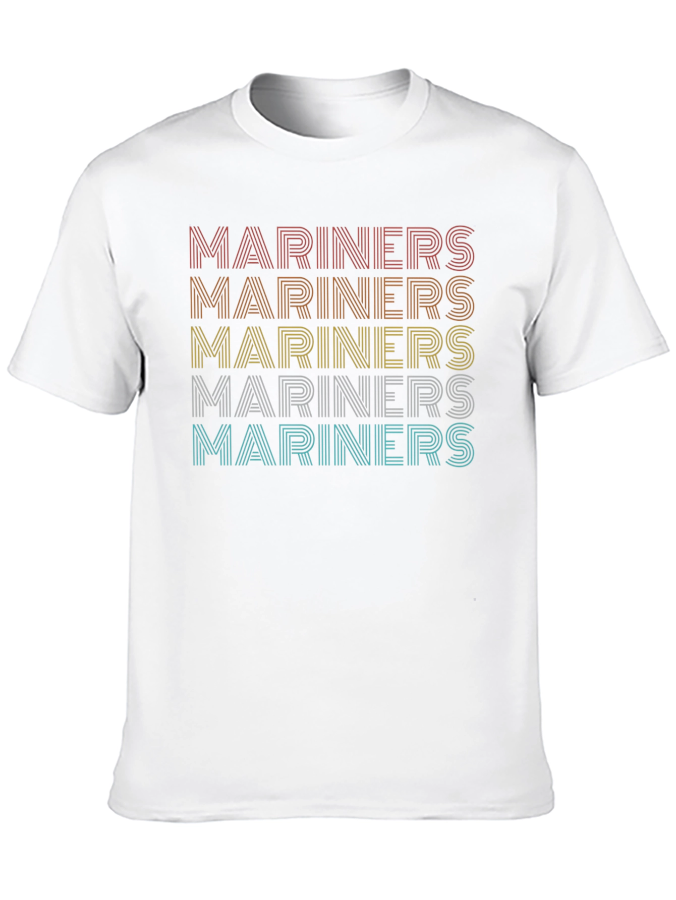 Mariners Retro Style Graphic T-Shirt